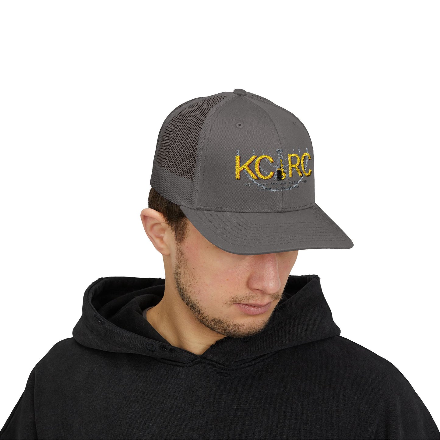 KCARC Embroidered Trucker Hat — Key City Amateur Radio Club Snapback
