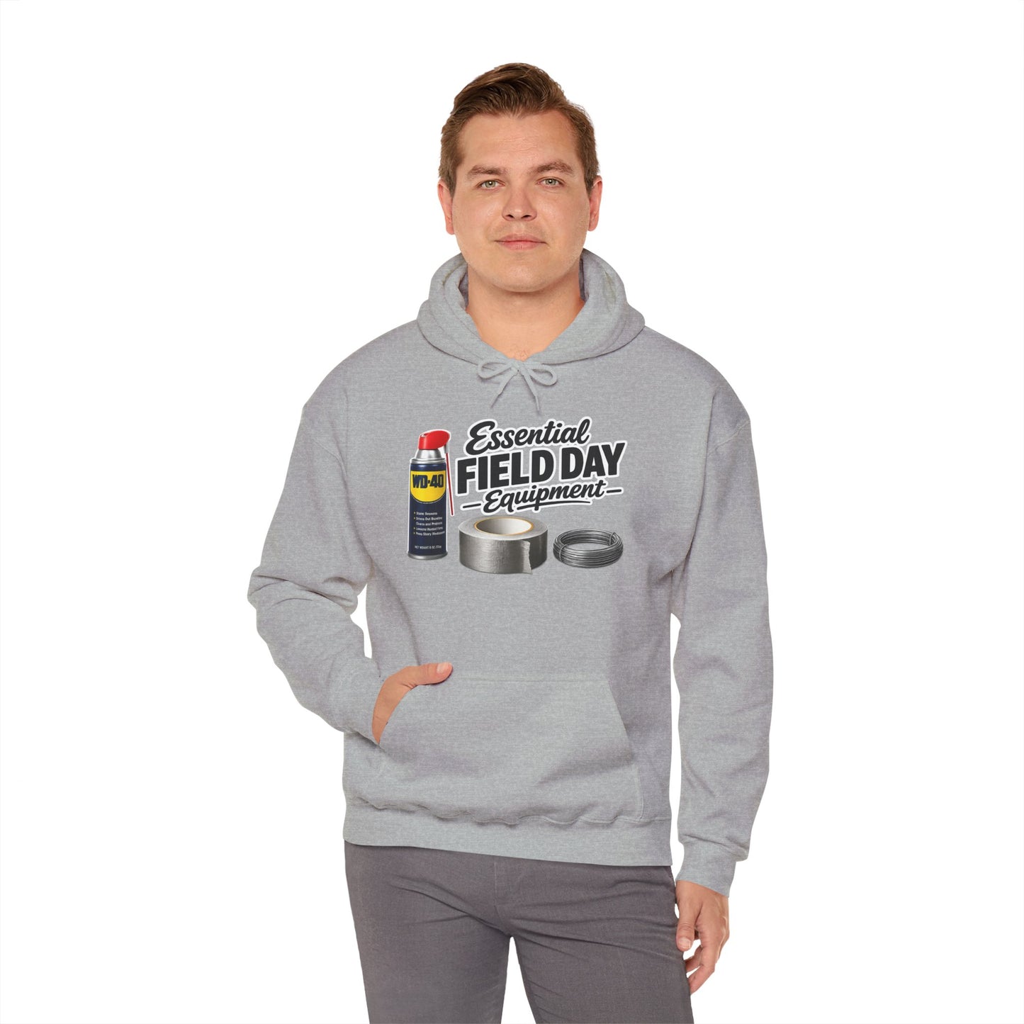 Essential Field Day Equipment Hoodie — Funny Field Day Sweatshirt