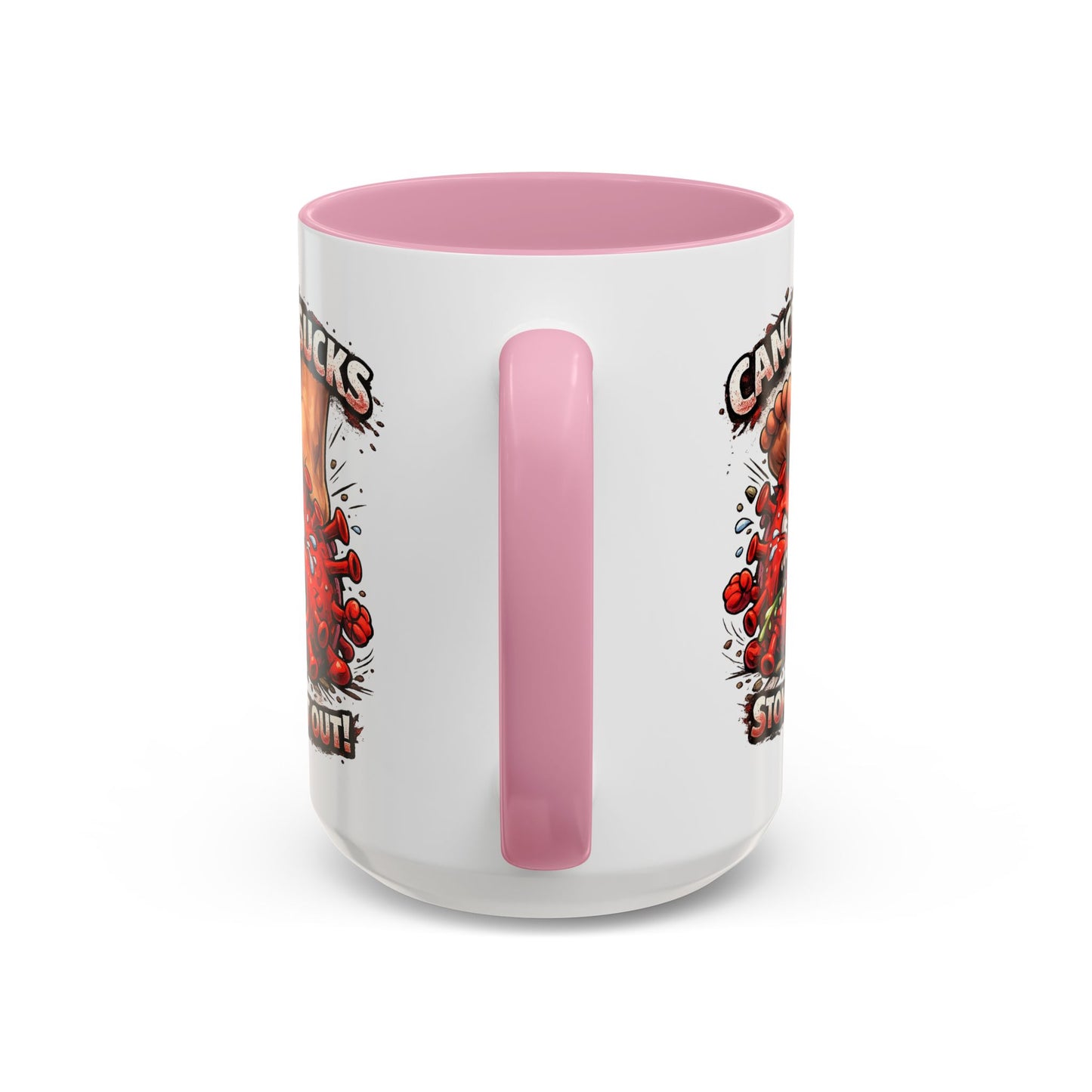 Cancer Sucks Mug — Stomp It Out 11/15oz