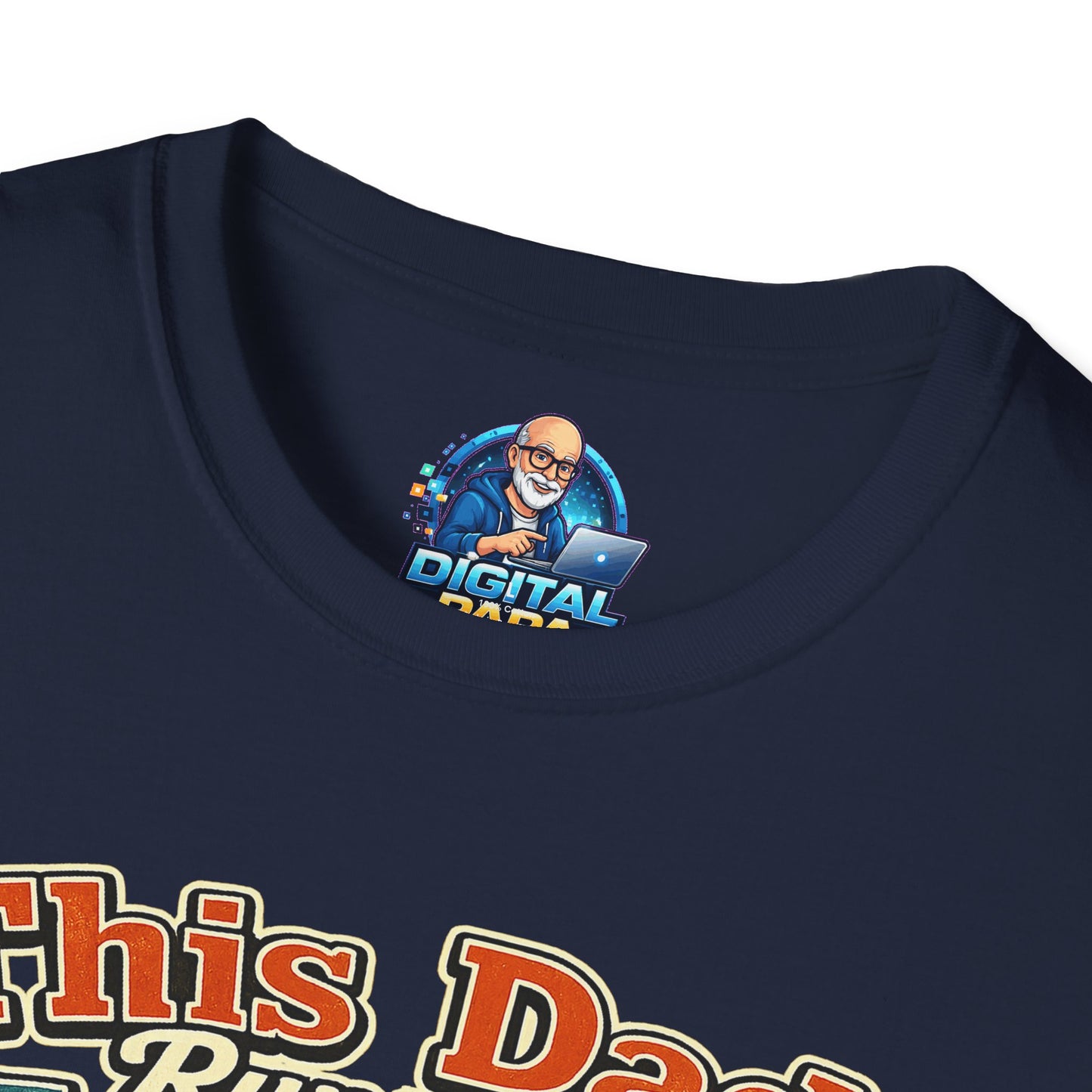 This Dad Runs on RF & Coffee T-Shirt
