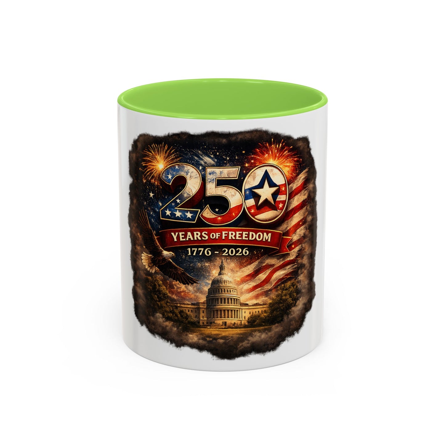 250 Years of Freedom 1776–2026 (11oz/15oz) Mug