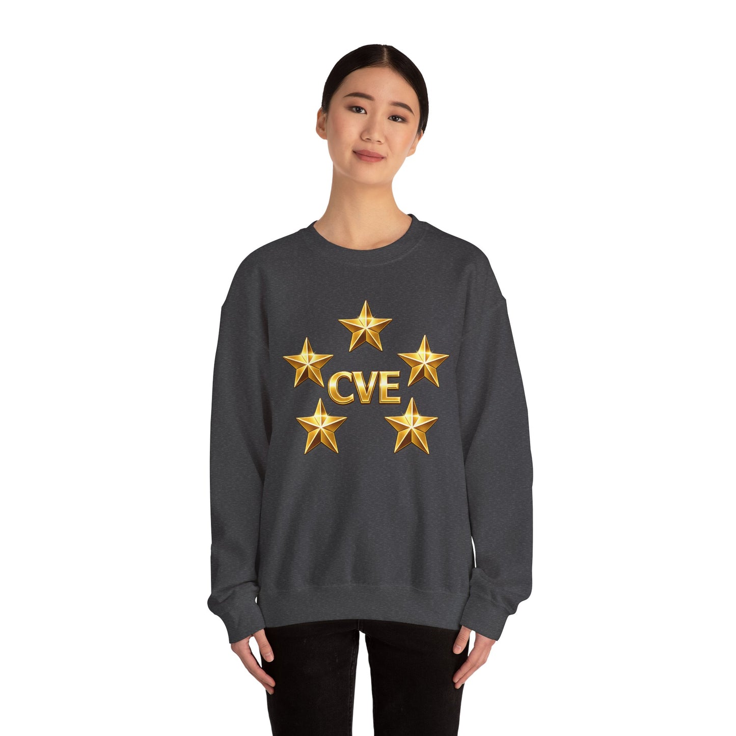 Coordinating Volunteer Examiner Crewneck Sweatshirt — 5-Star Graphic Pullover