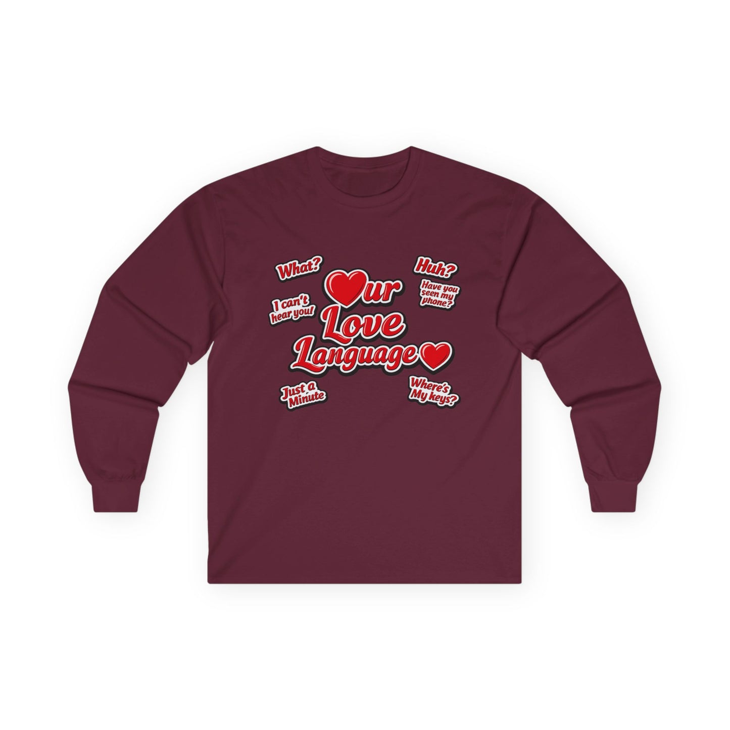 Our Love Language Long Sleeve Tee