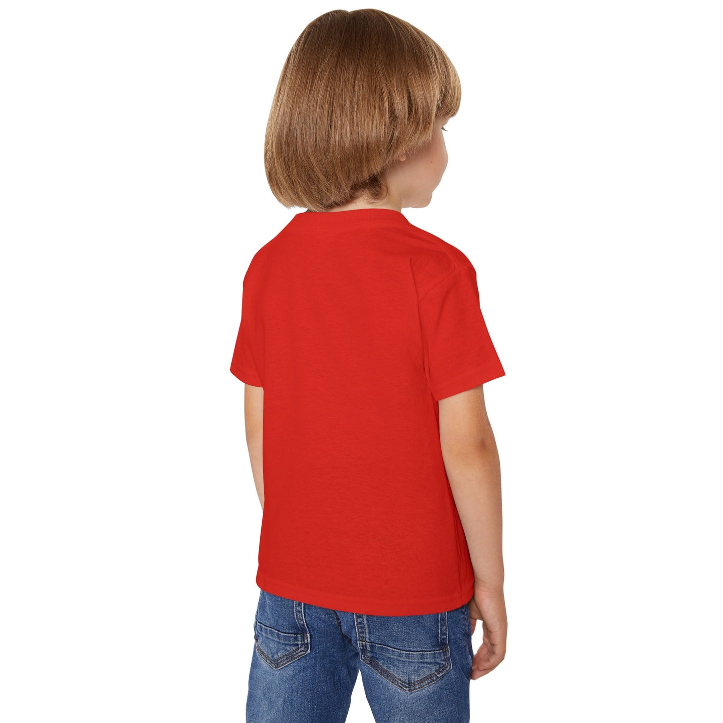 Toddler T-Shirt — “Happy 250th America!” Patriotic Retro Script Tee