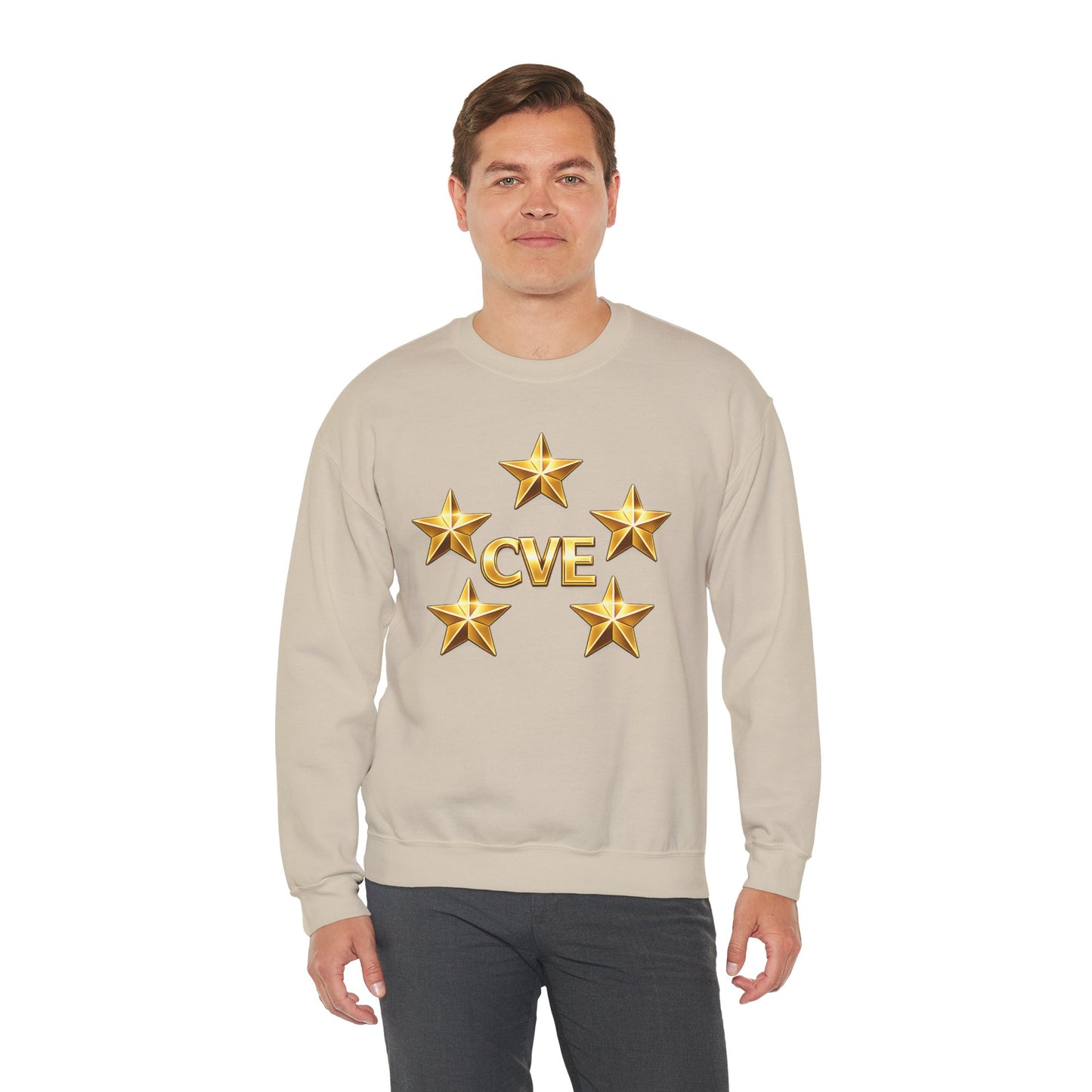 Coordinating Volunteer Examiner Crewneck Sweatshirt — 5-Star Graphic Pullover