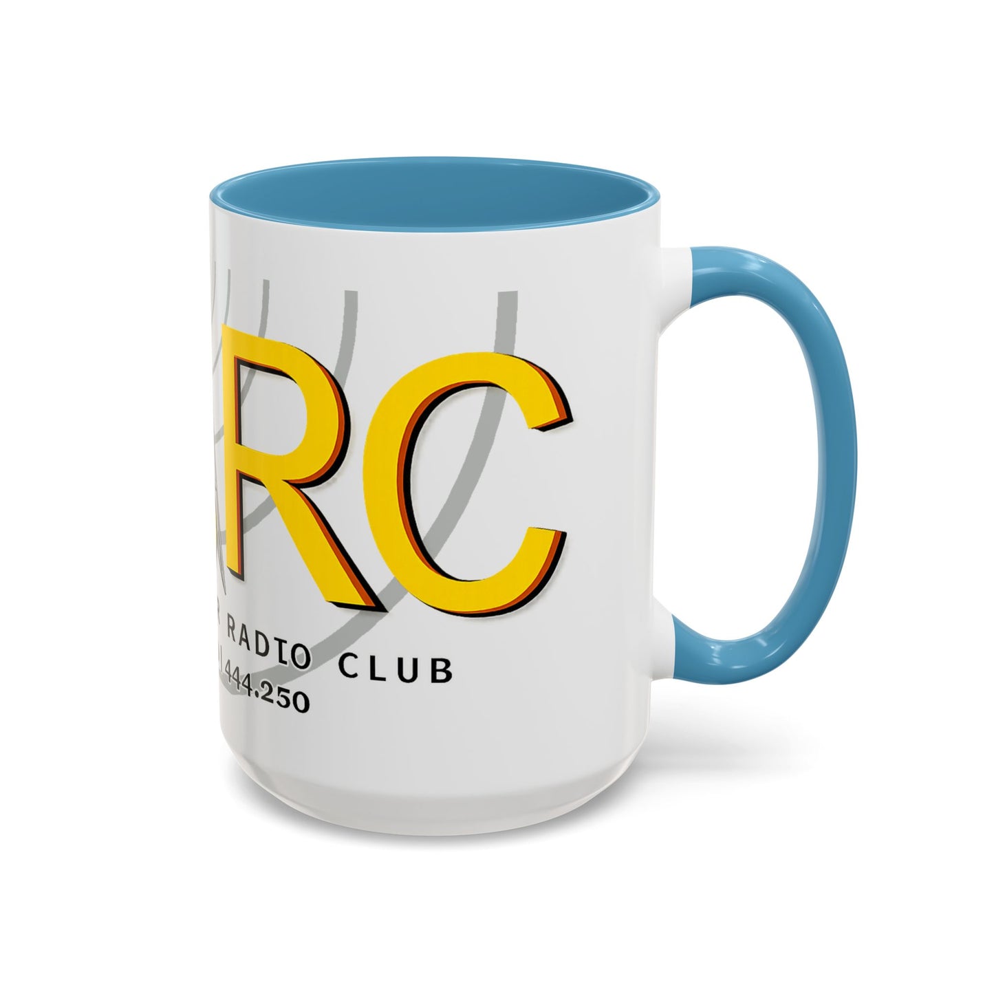 Key City Amateur Radio Club Accent Coffee Mug – Ham Radio Tower Logo (11oz & 15oz)