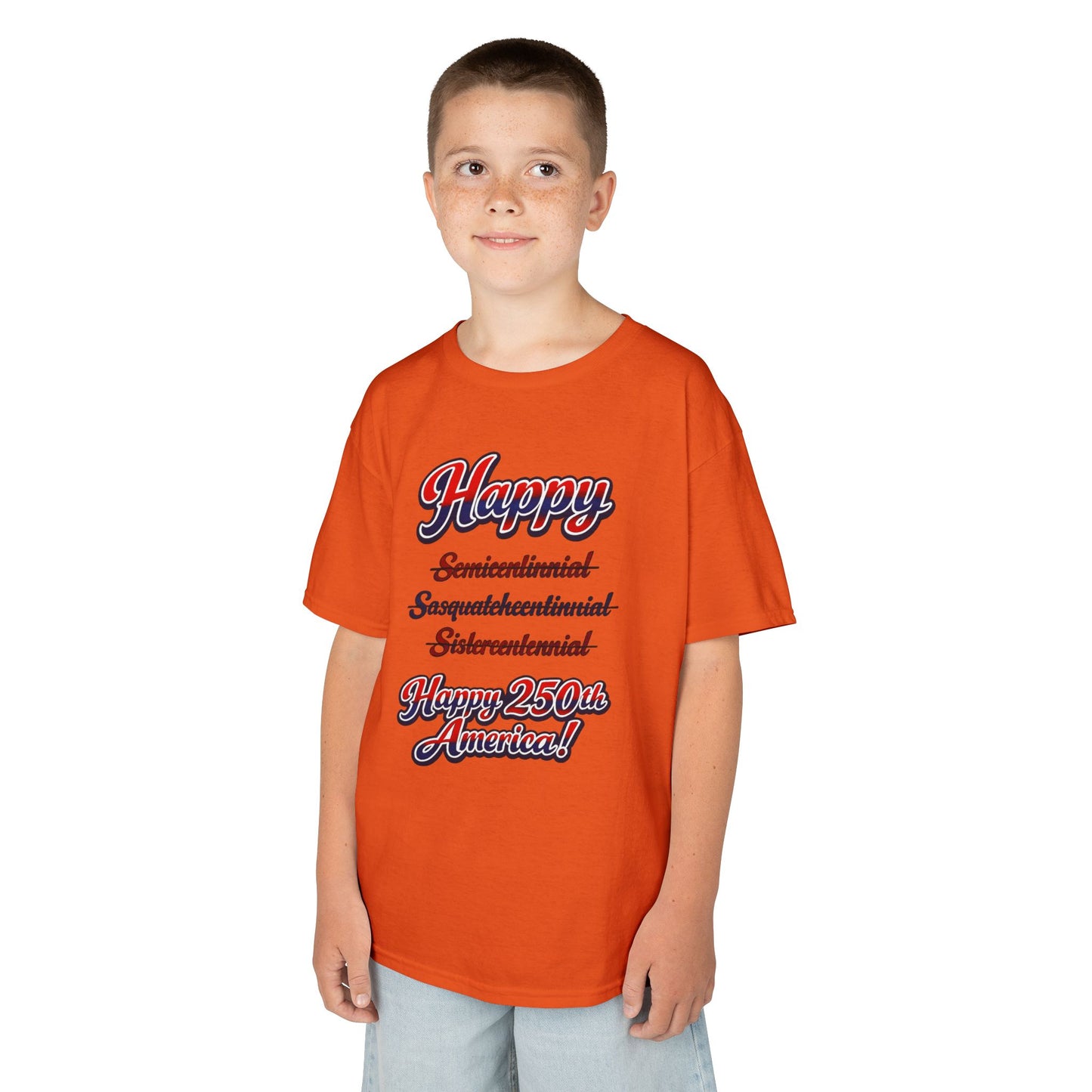 Kids Tee — Bold 250th Celebration Tee-Shirt