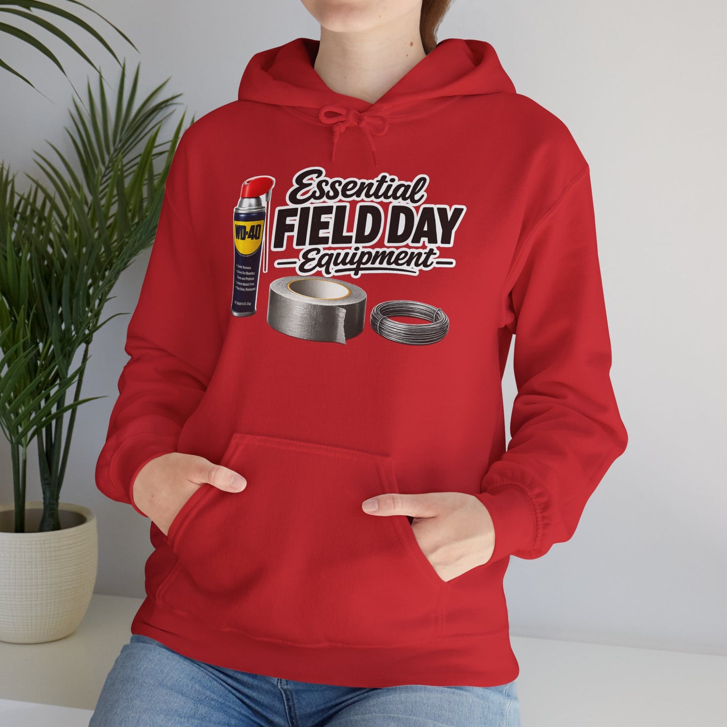 Essential Field Day Equipment Hoodie — Funny Field Day Sweatshirt