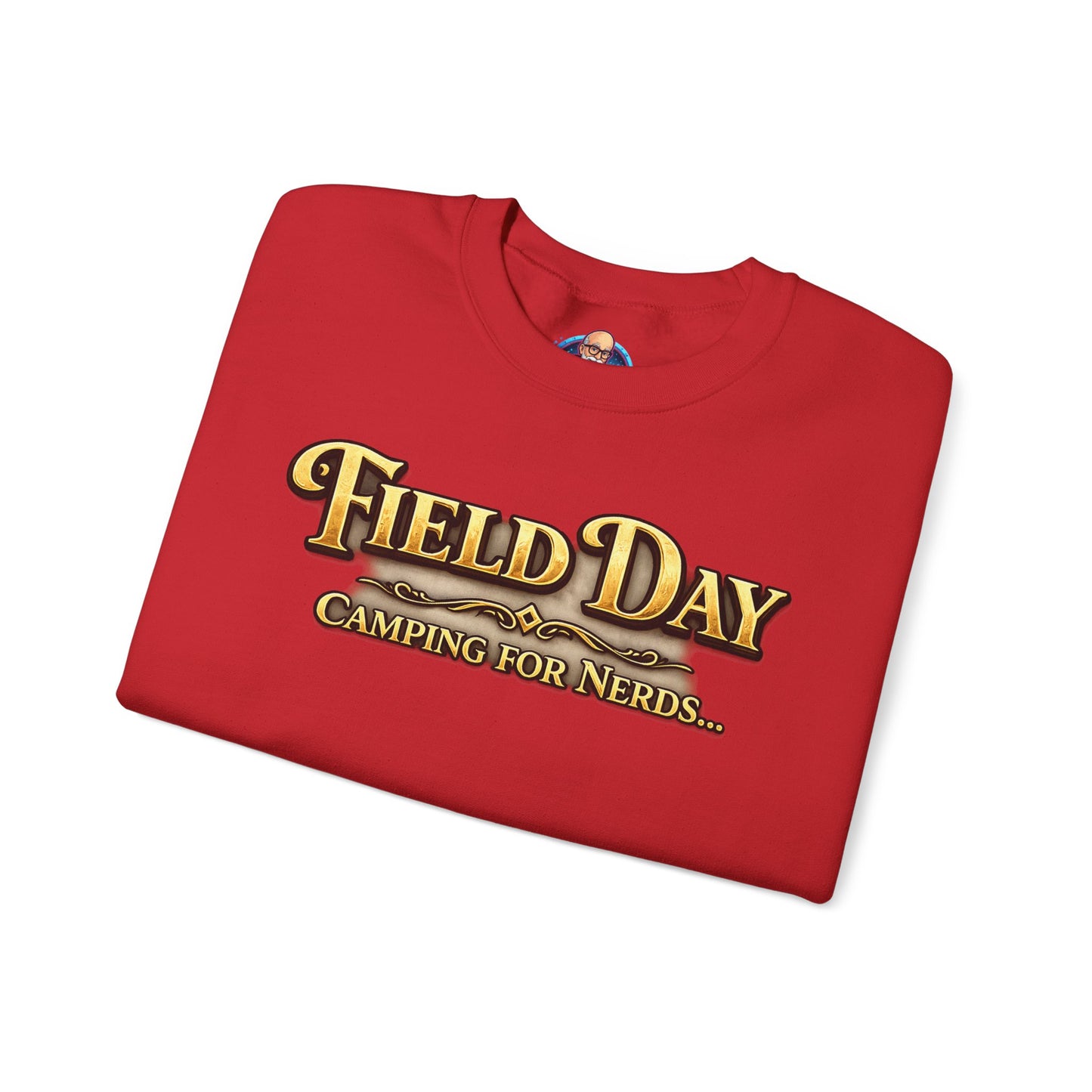 "Field Day: Camping for Nerds" Vintage Logo
