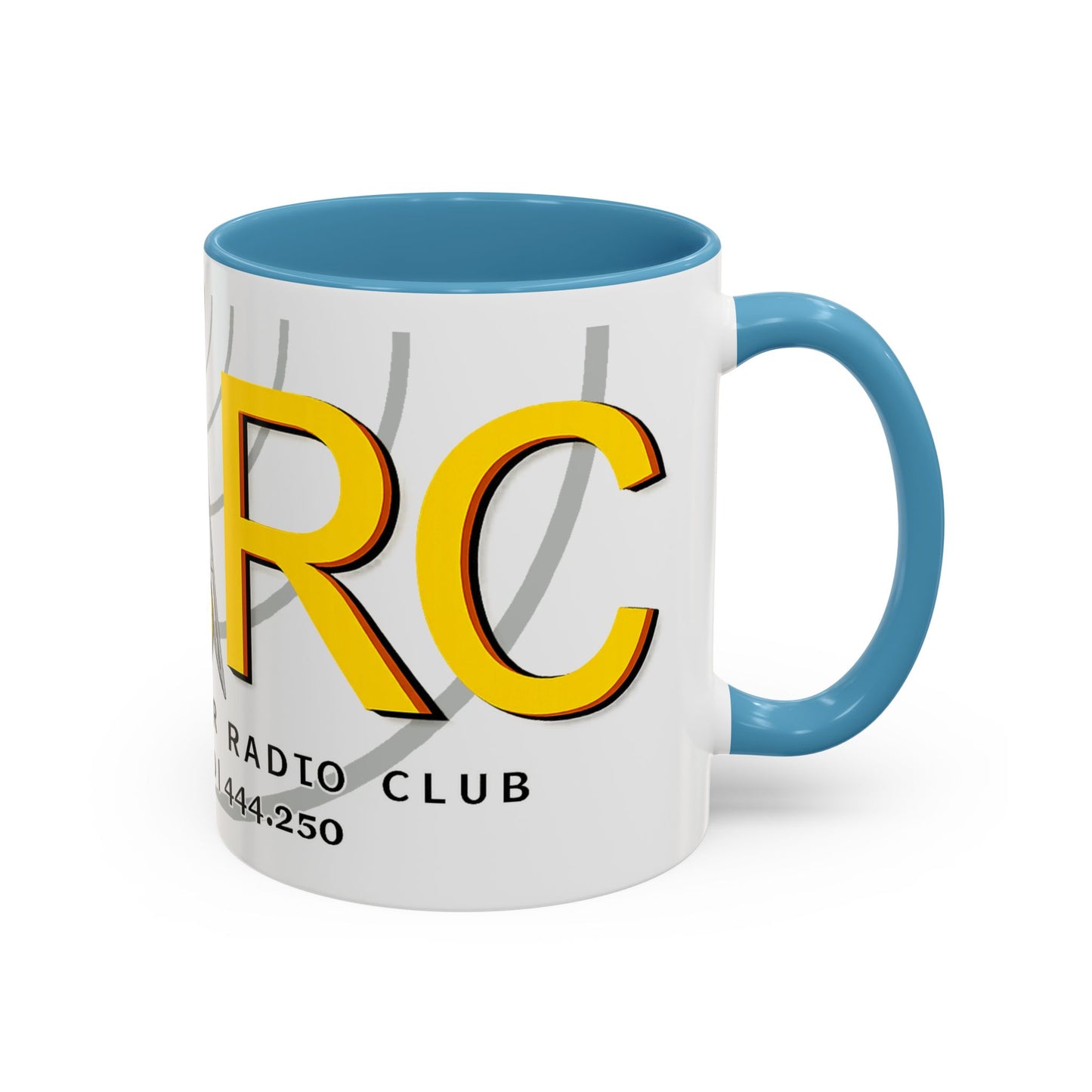 Key City Amateur Radio Club Accent Coffee Mug – Ham Radio Tower Logo (11oz & 15oz)