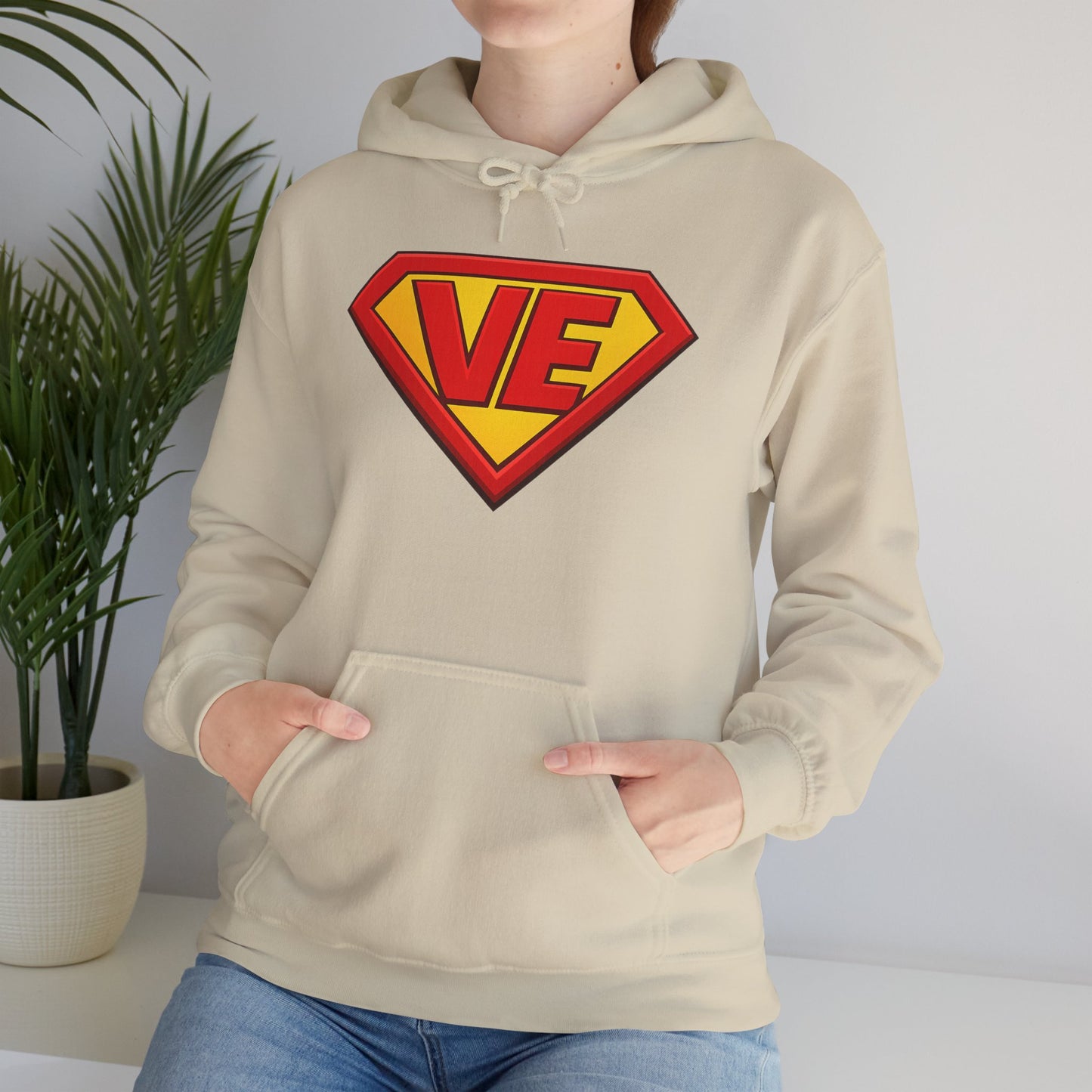 Volunteer Examiner Superhero Logo Hoodie