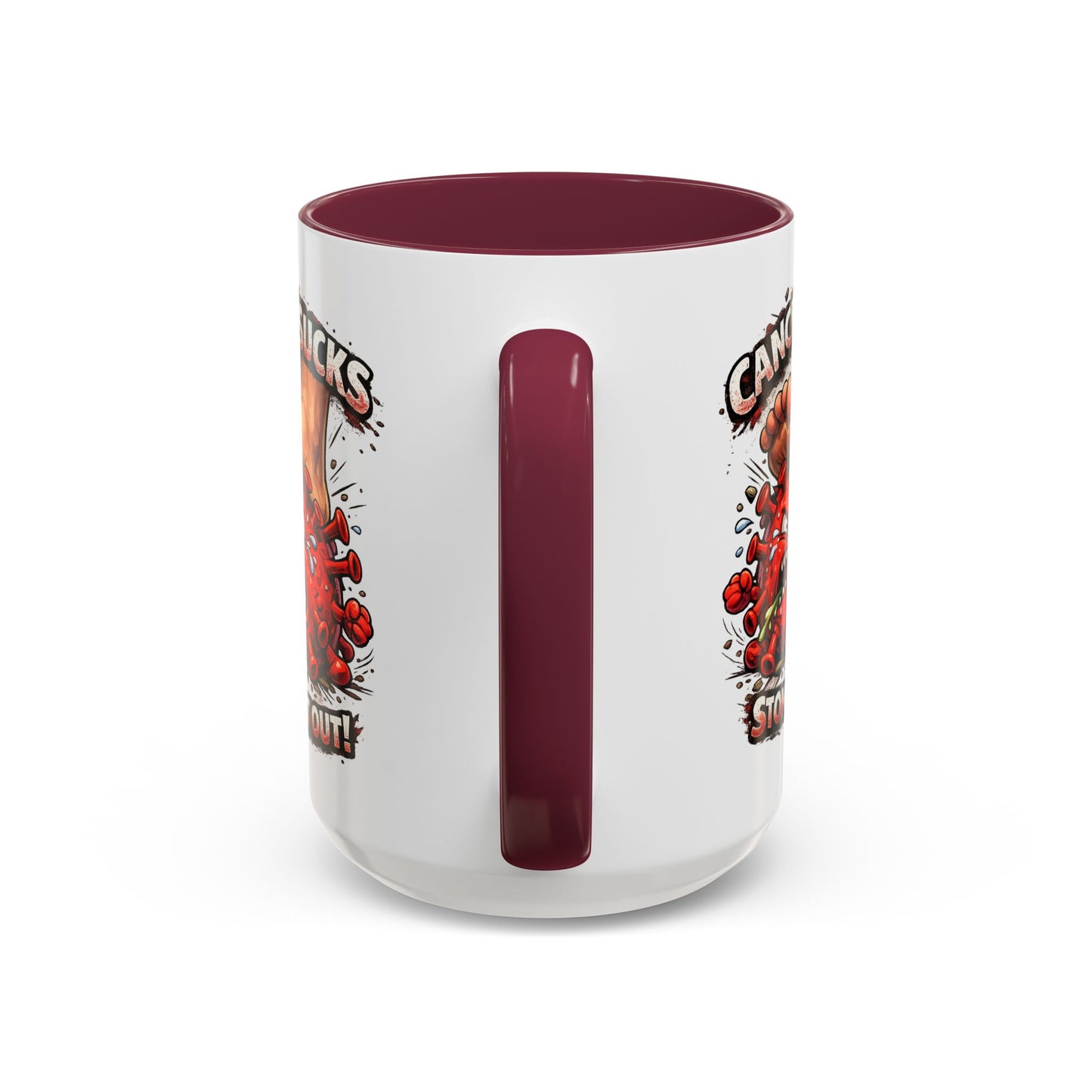 Cancer Sucks Mug — Stomp It Out 11/15oz