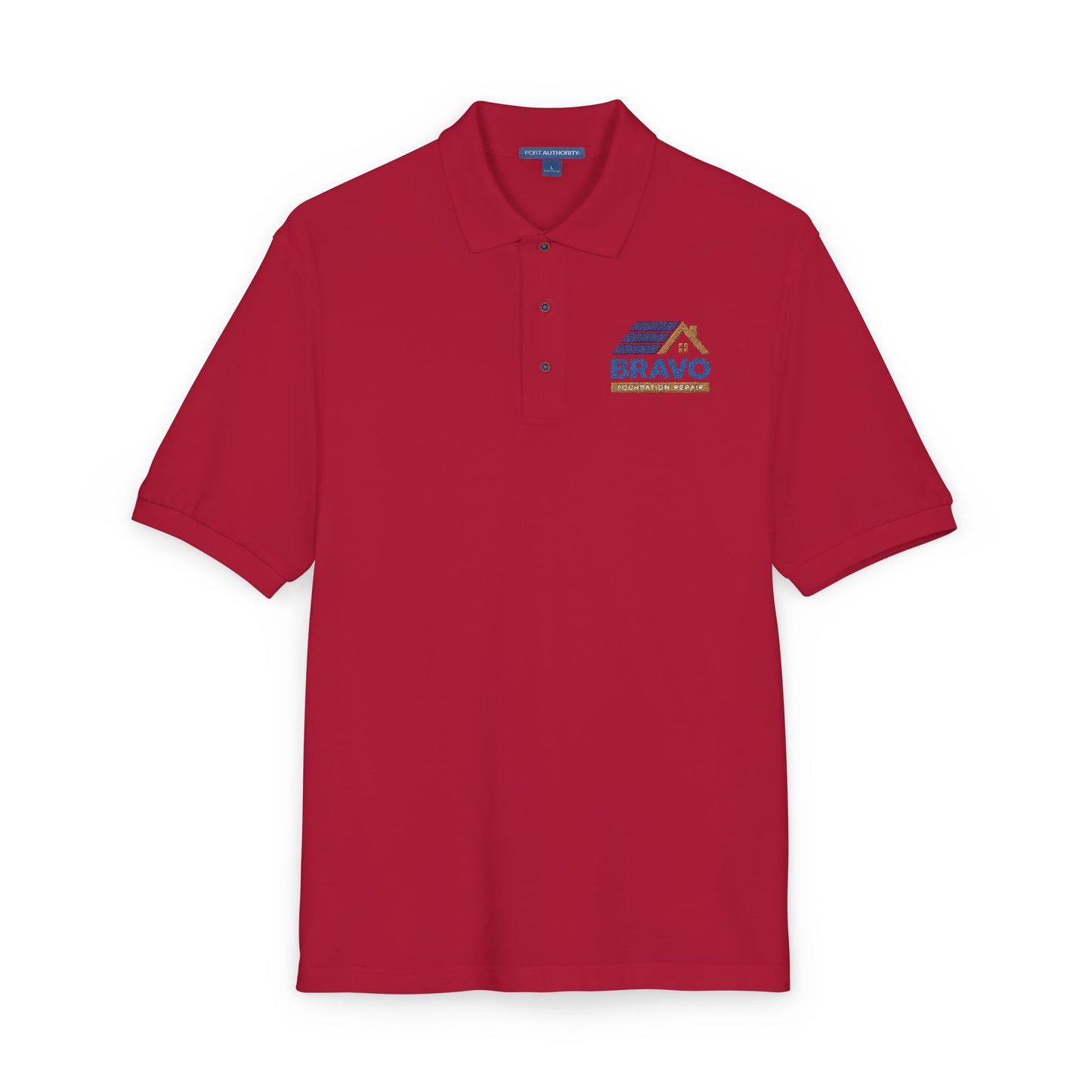 Bravo Construction Embroidered Polo Shirt
