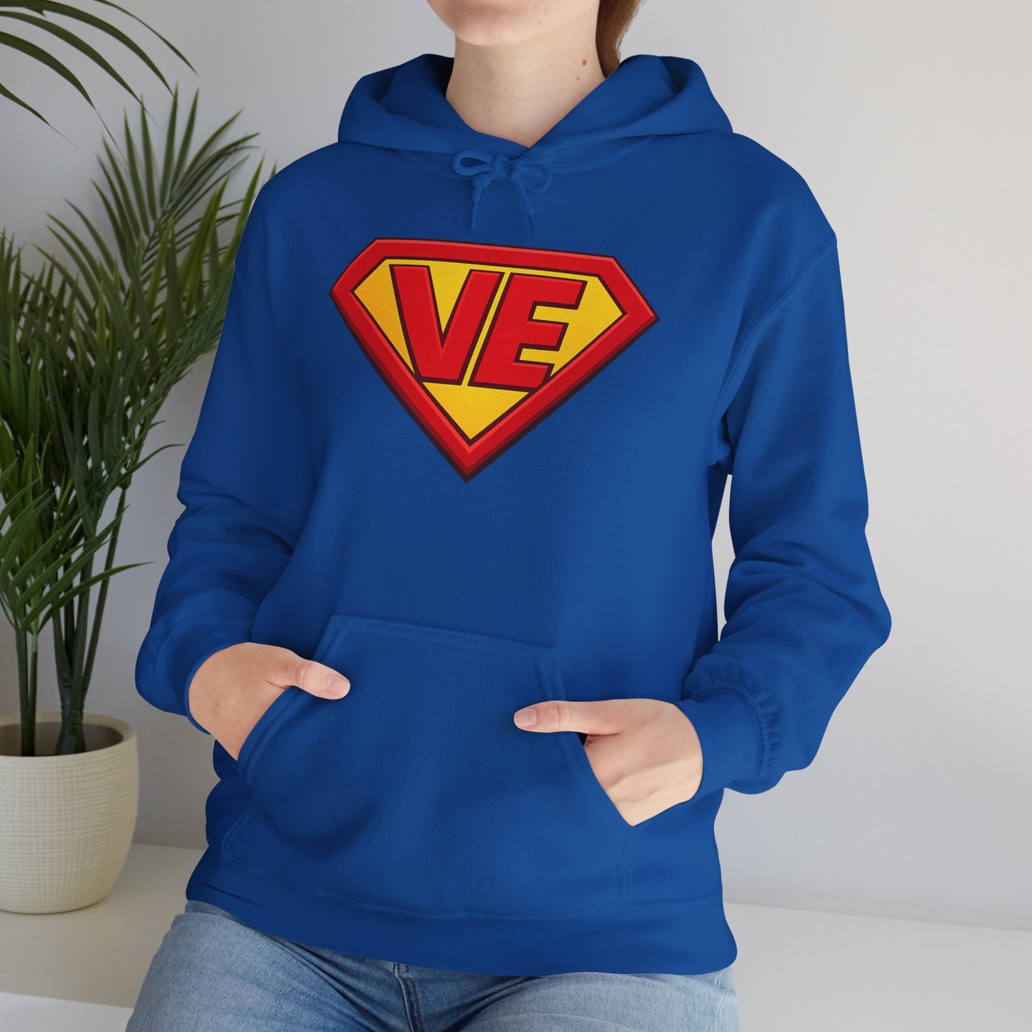 Volunteer Examiner Superhero Logo Hoodie