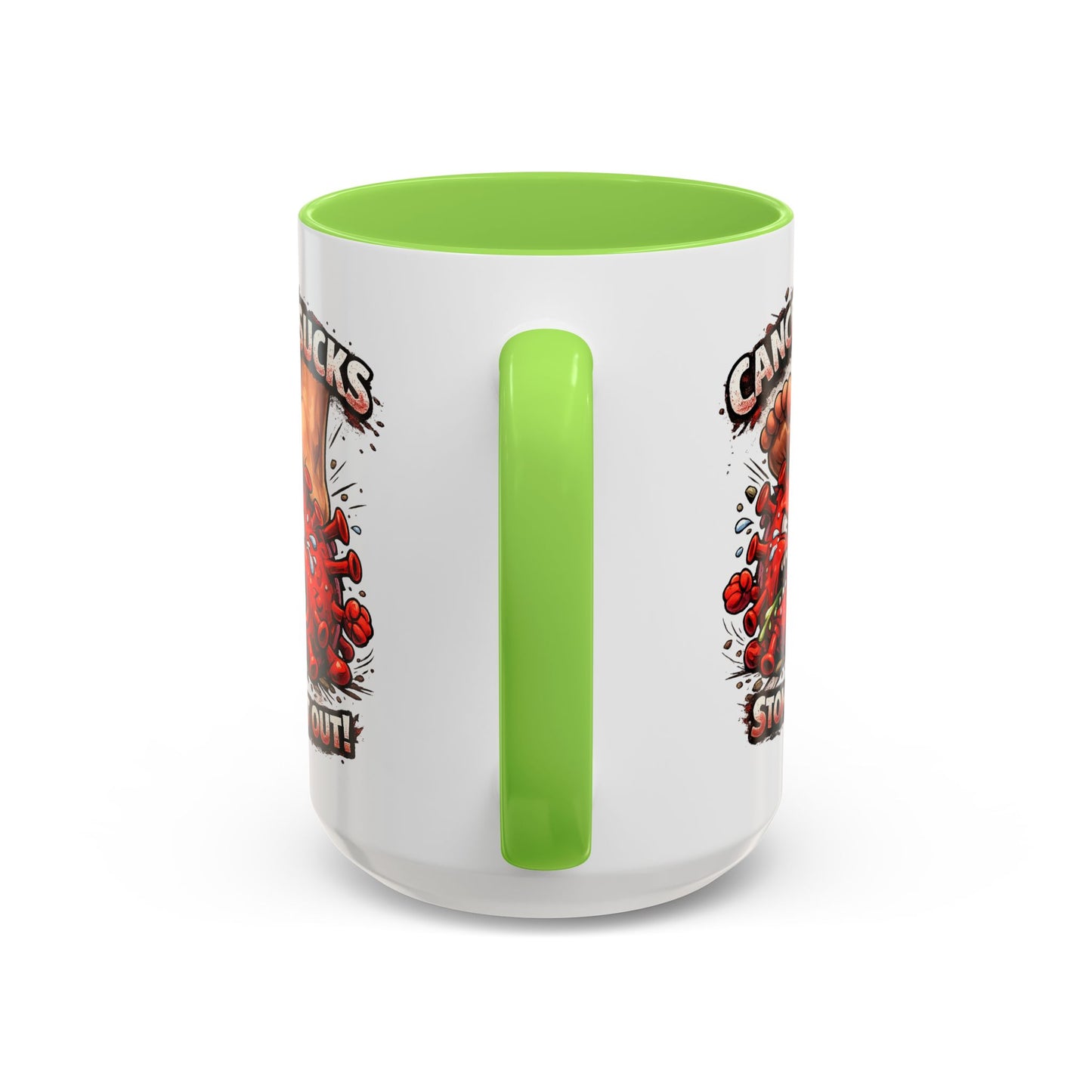 Cancer Sucks Mug — Stomp It Out 11/15oz