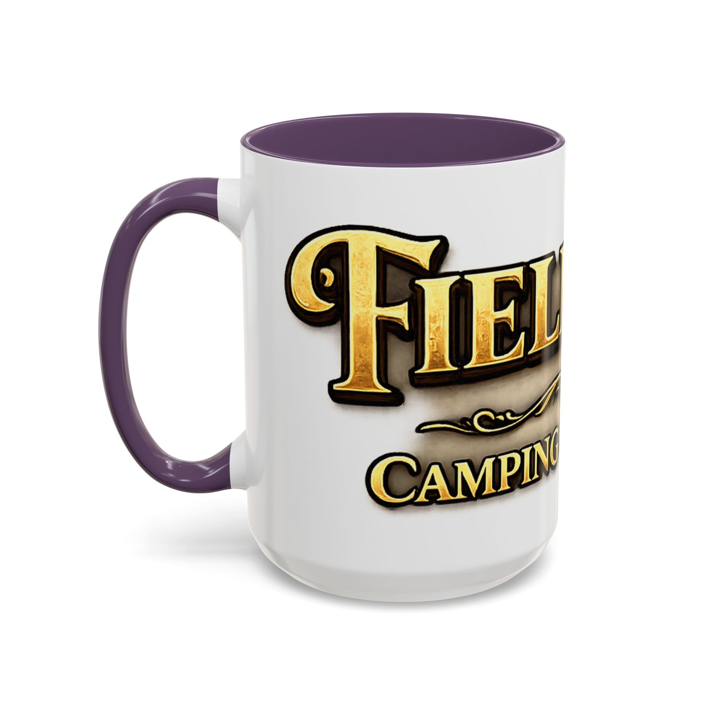 Field Day Coffee Mug — Funny ‘Camping for Nerds’ Gamer & Fantasy Fan Gift (11/15oz Accent Mug)