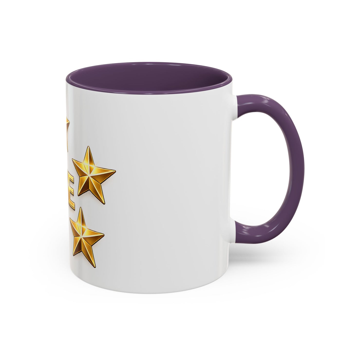 CVE Gold Star Coffee Mug — 11/15oz Accent Ceramic Mug
