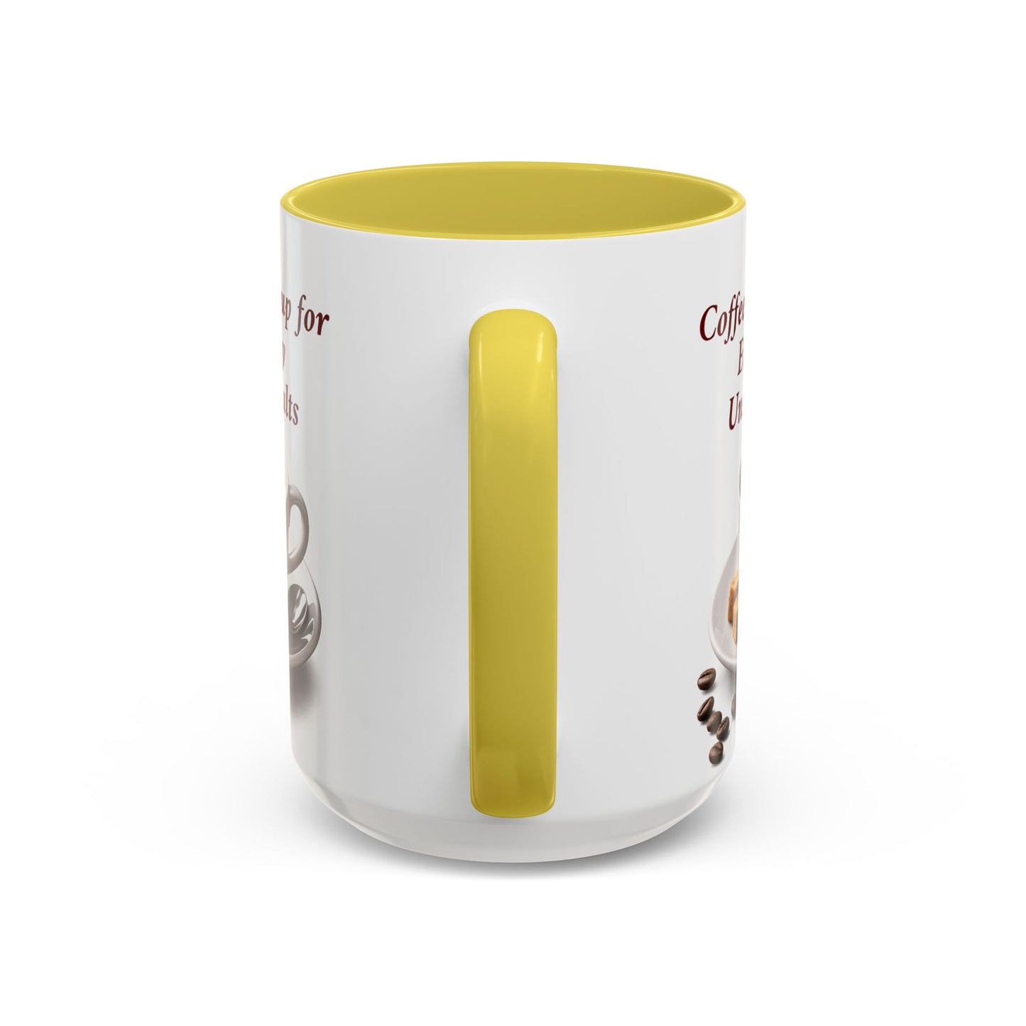 Coffee Mug — “Coffee: Bean Soup for Emotionally Unstable Adults” Ceramic 11oz/15oz