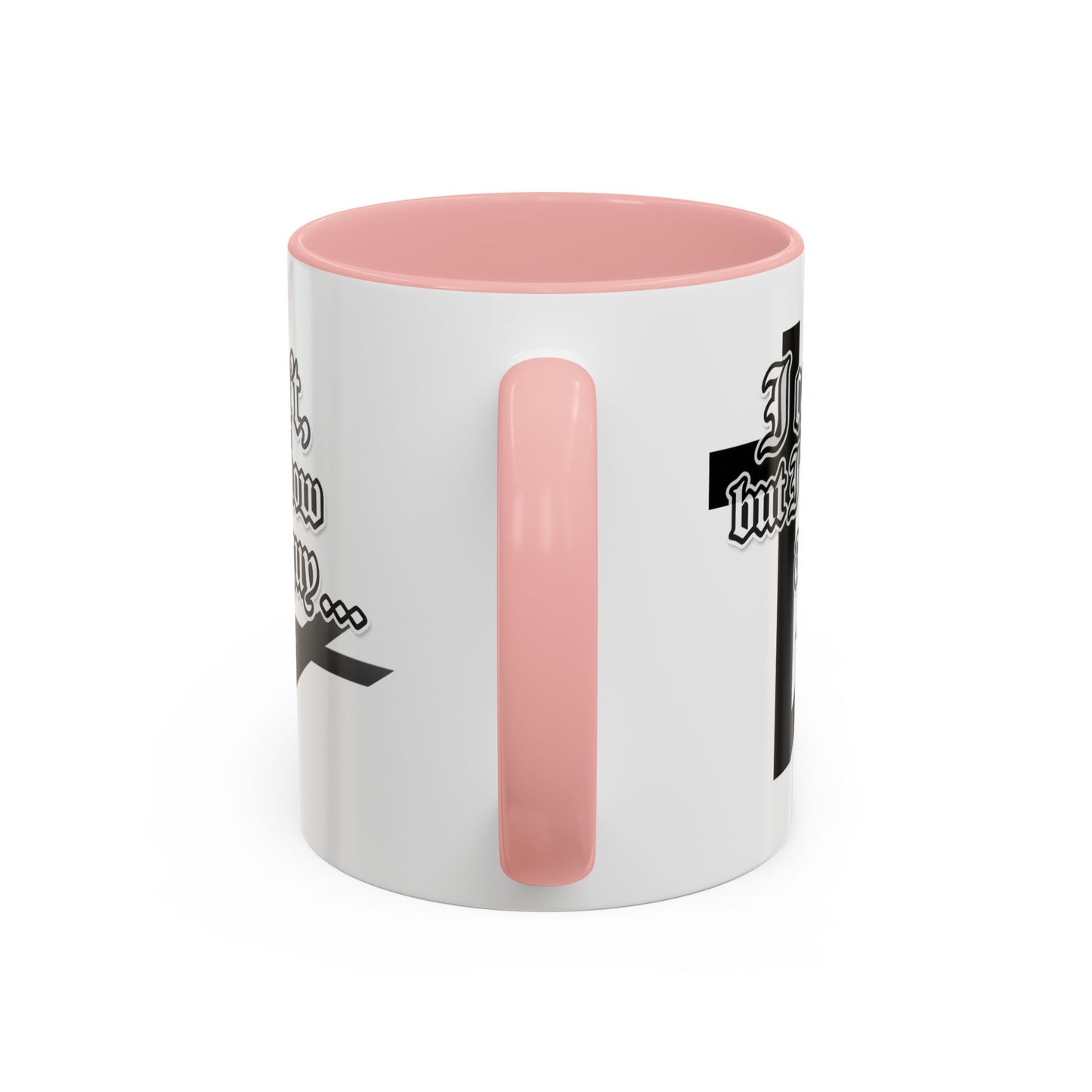I Can't But I Know A Guy - Accent Coffee Mug (Funny Mechanic/Handyman Gift)