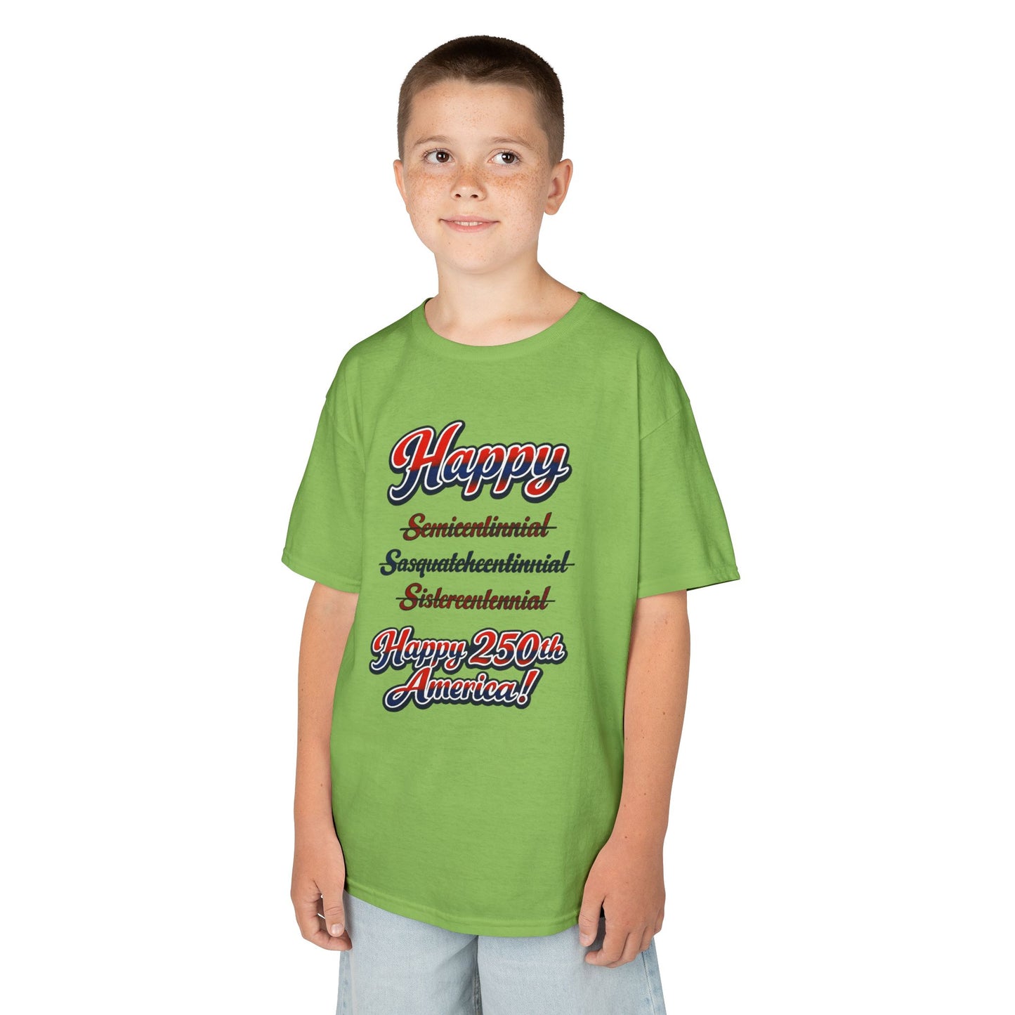 Kids Tee — Bold 250th Celebration Tee-Shirt