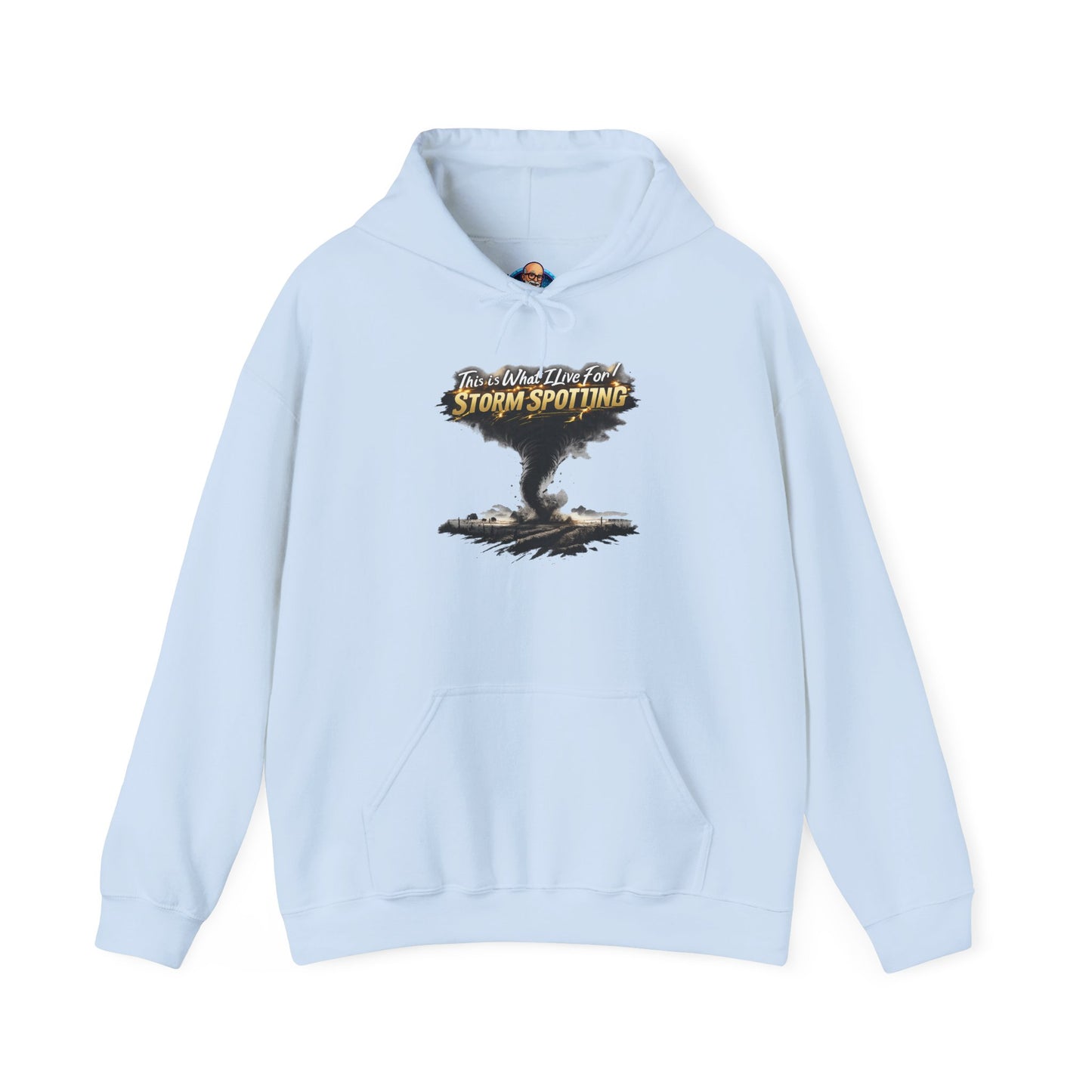 This is What I Live For Storm Spotting Hoodie - Tornado Graphic