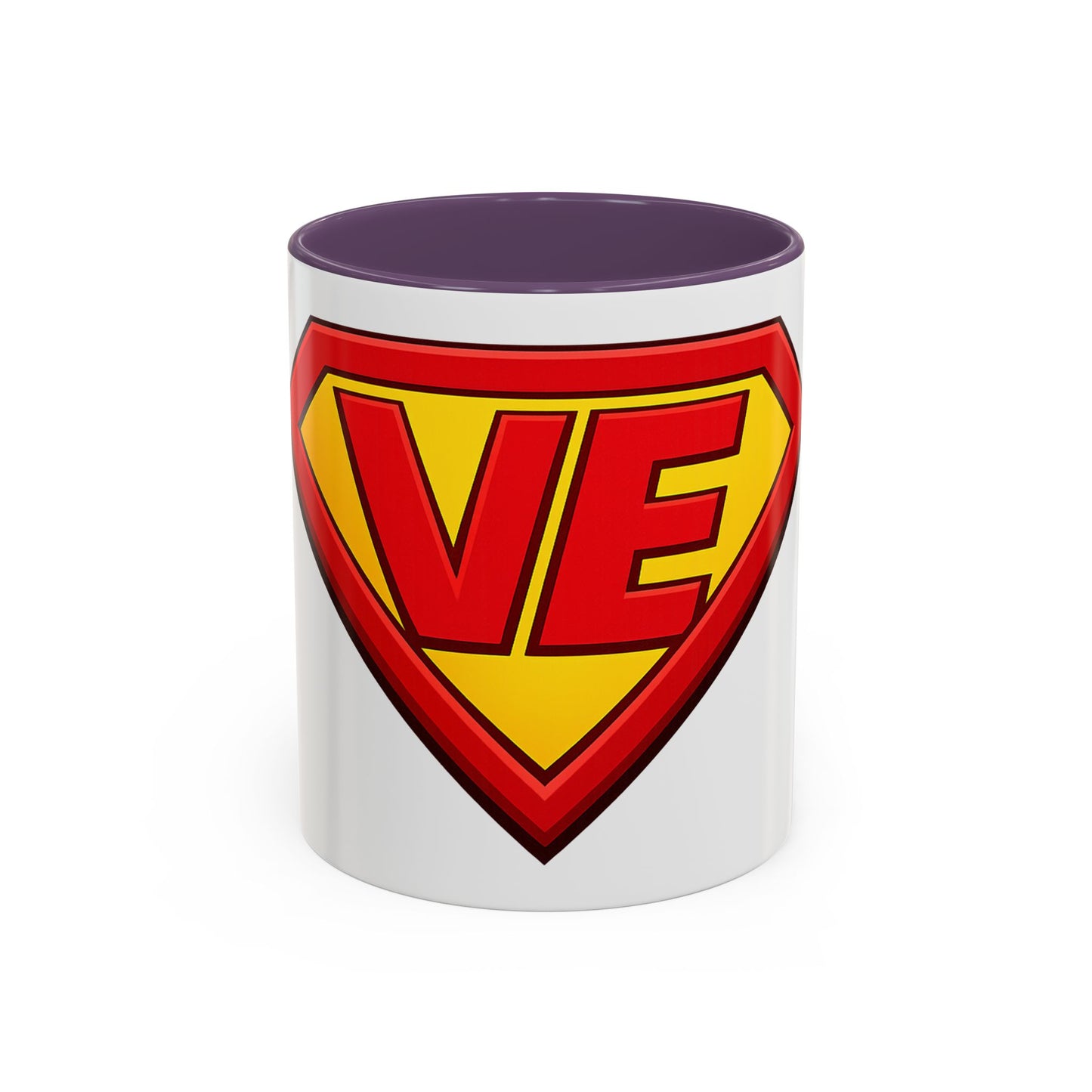 Volunteer Examiner Coffee Mug — Retro Superhero Design (11/15oz)