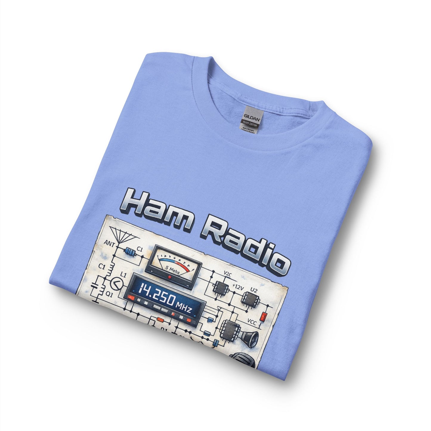 Ham Radio Long Sleeve Tee — “Ham Radio It’s own Language” Amateur Radio Shirt