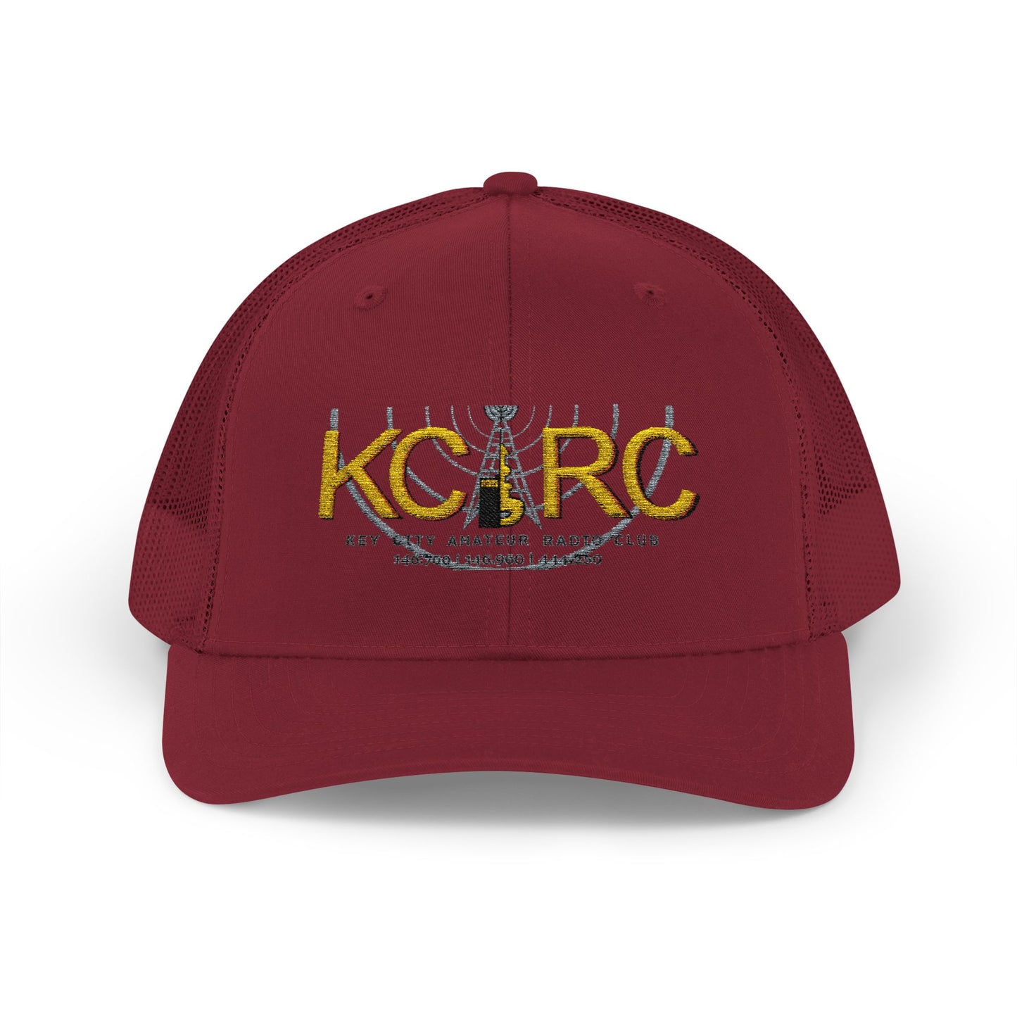 KCARC Embroidered Trucker Hat — Key City Amateur Radio Club Snapback
