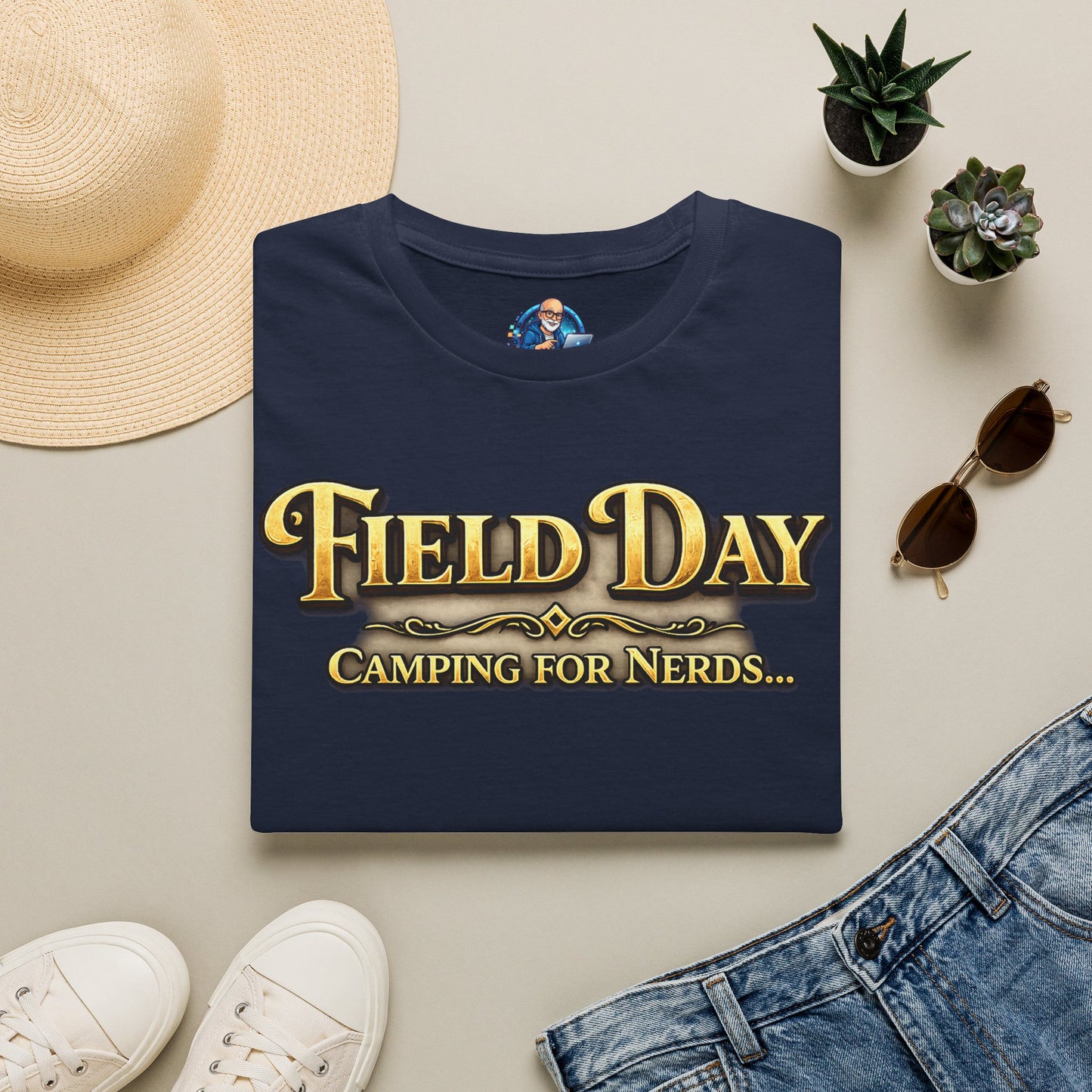 Field Day Camping for Nerds - Tee
