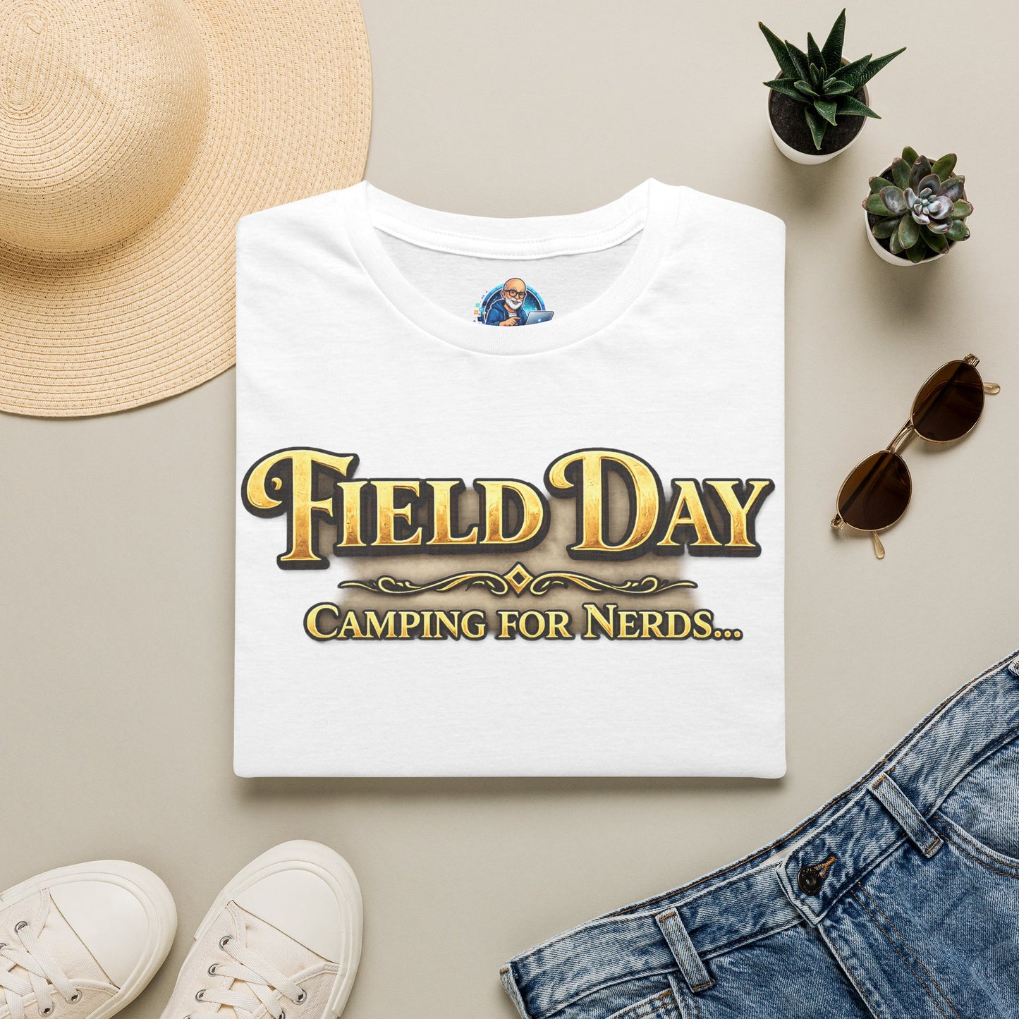 Field Day Camping for Nerds - Tee