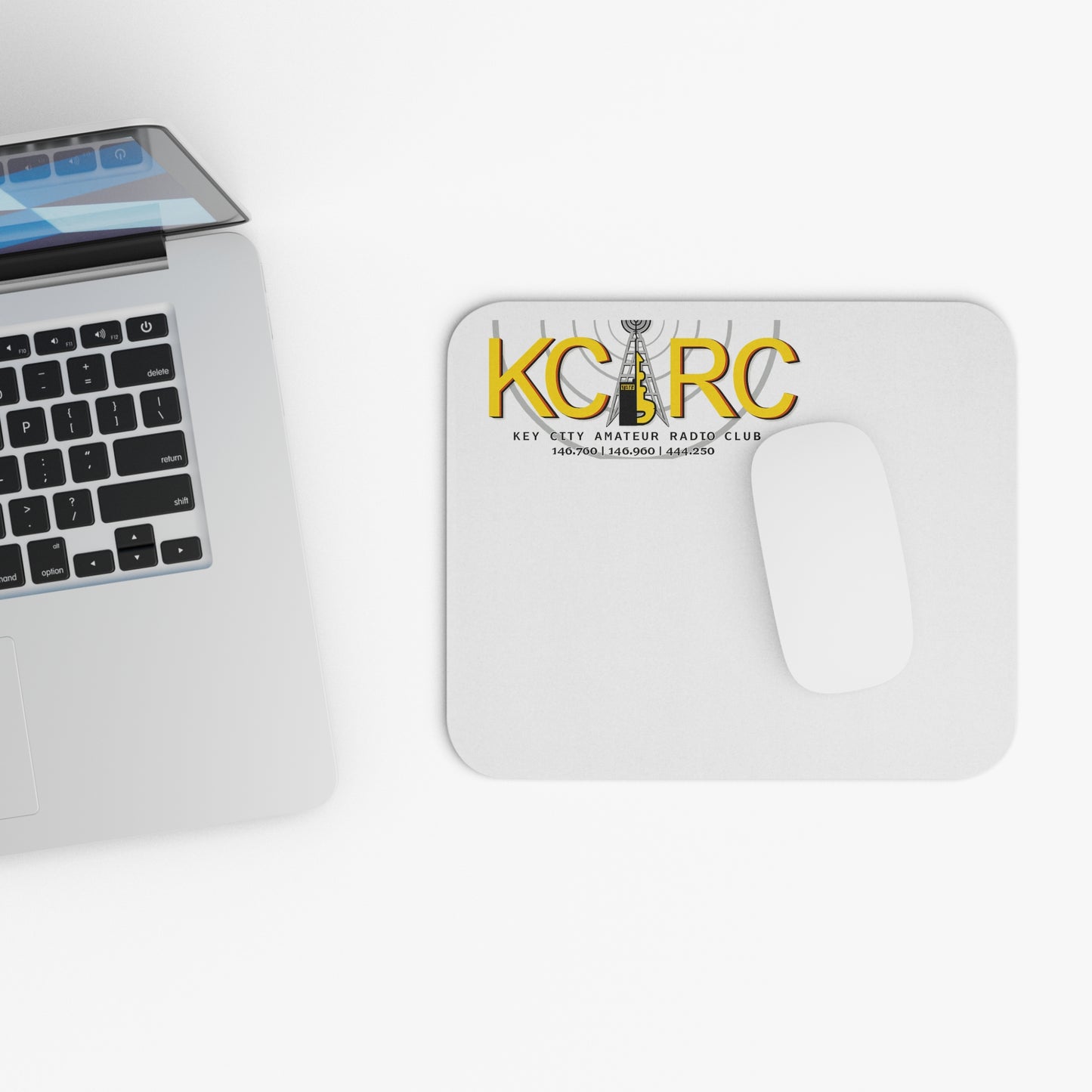 KCARC Key City Amateur Radio Club Rectangle Mouse Pad – Ham Radio Logo