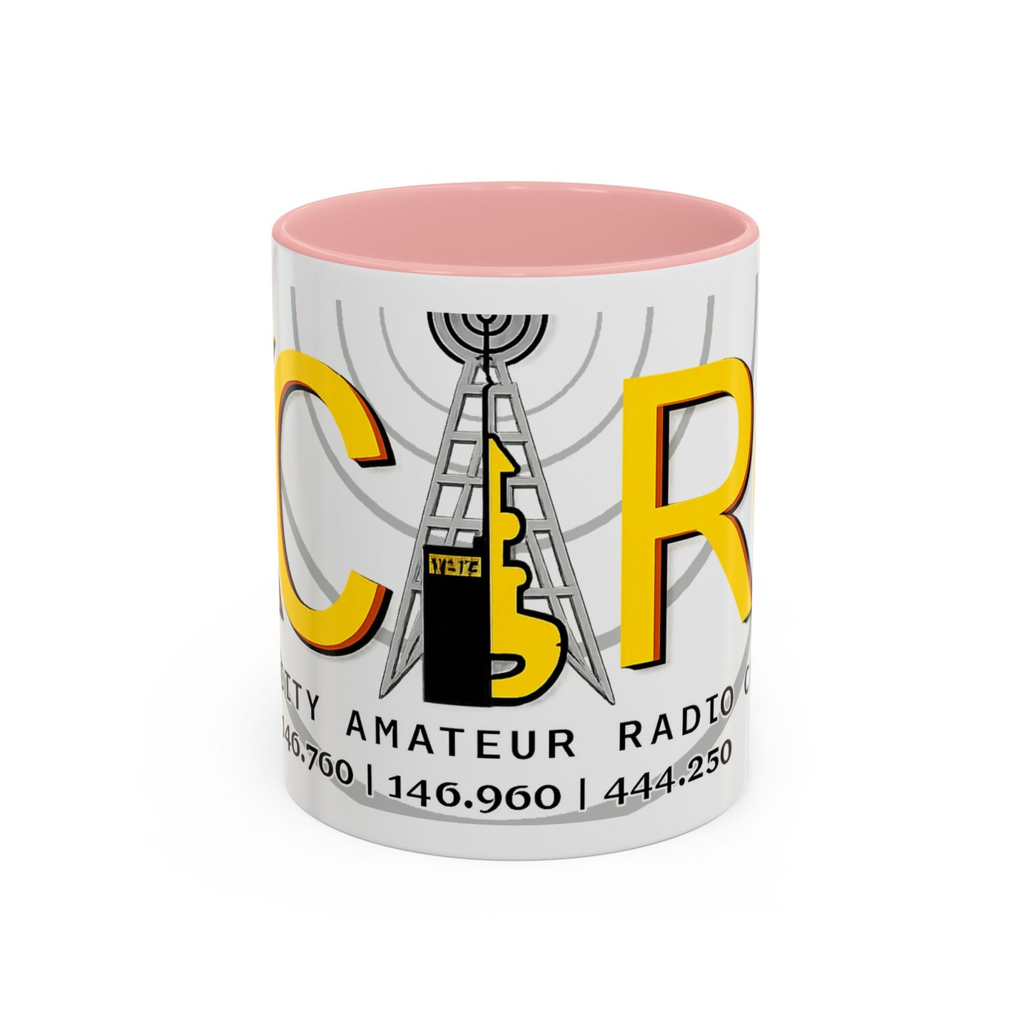 Key City Amateur Radio Club Accent Coffee Mug – Ham Radio Tower Logo (11oz & 15oz)