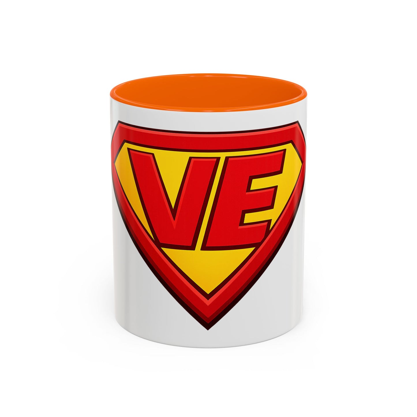Volunteer Examiner Coffee Mug — Retro Superhero Design (11/15oz)