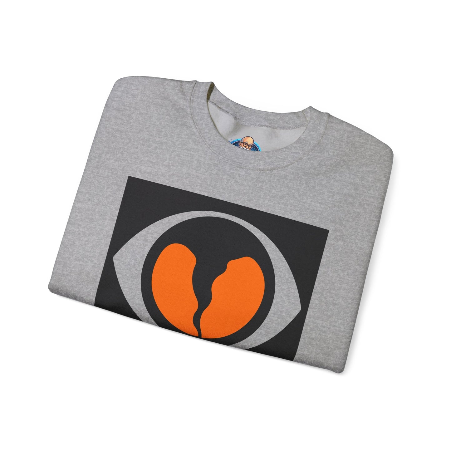 Skywarn Graphic Sweatshirt — Retro Eye Logo Storm Spotter Crewneck