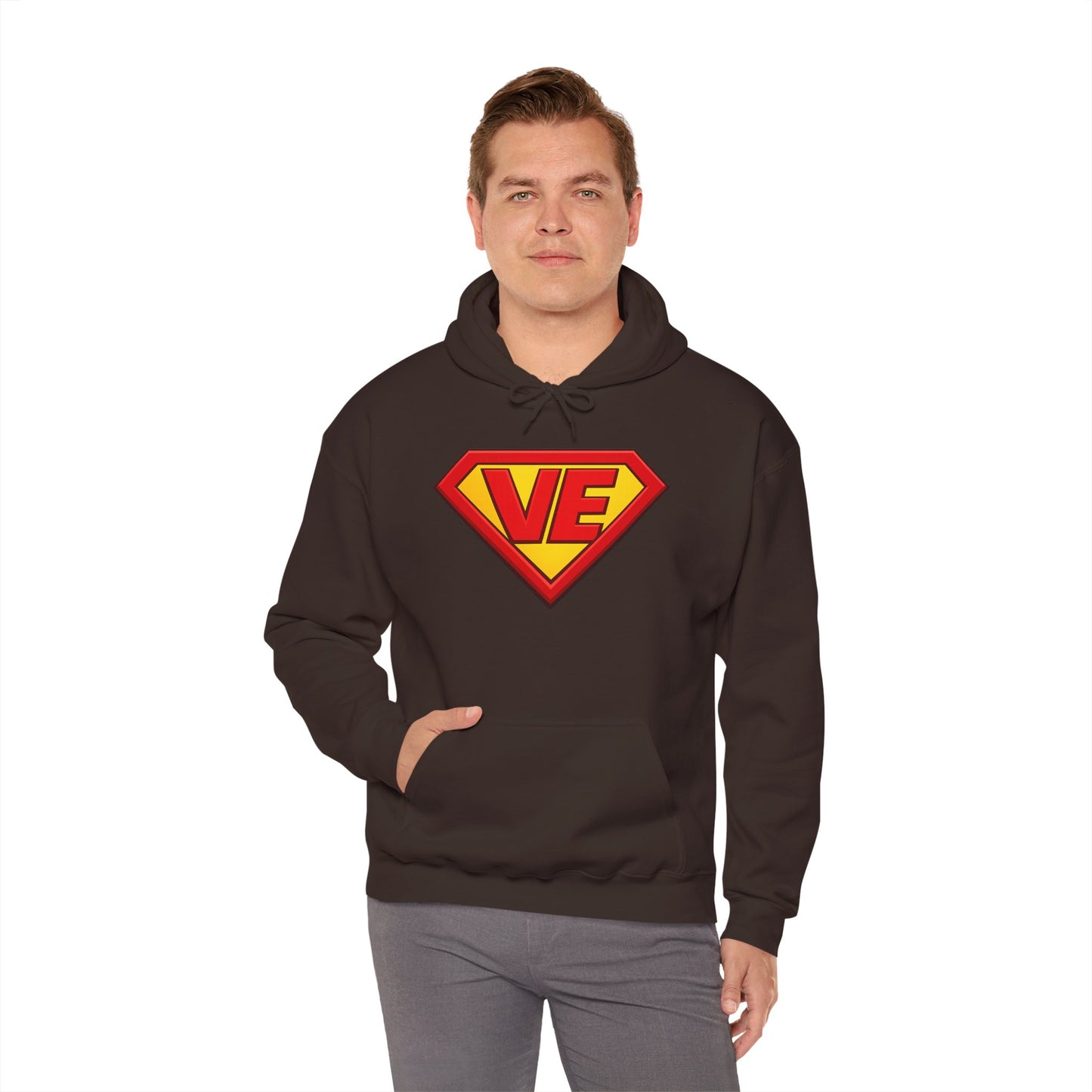 Volunteer Examiner Superhero Logo Hoodie