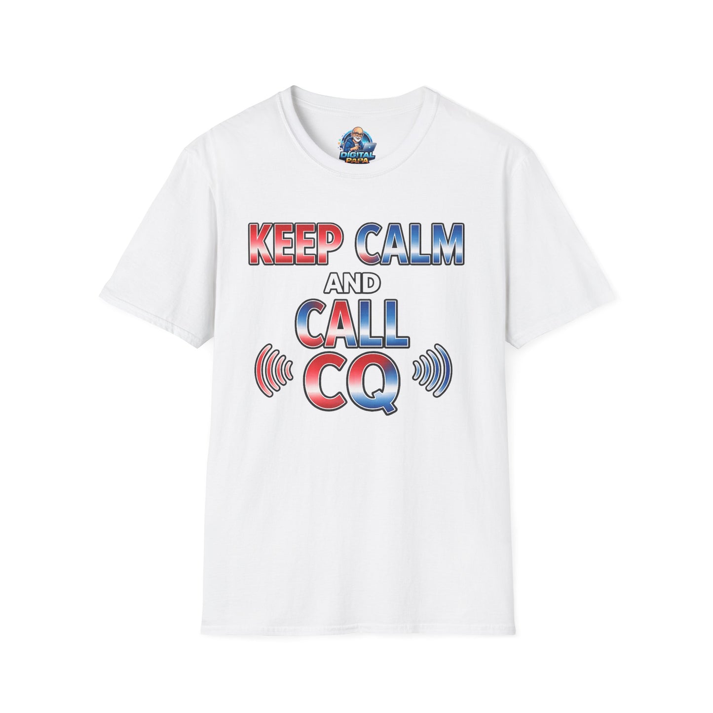 Keep Calm and Call CQ T-Shirt – Amateur Radio / Ham Operator Tee