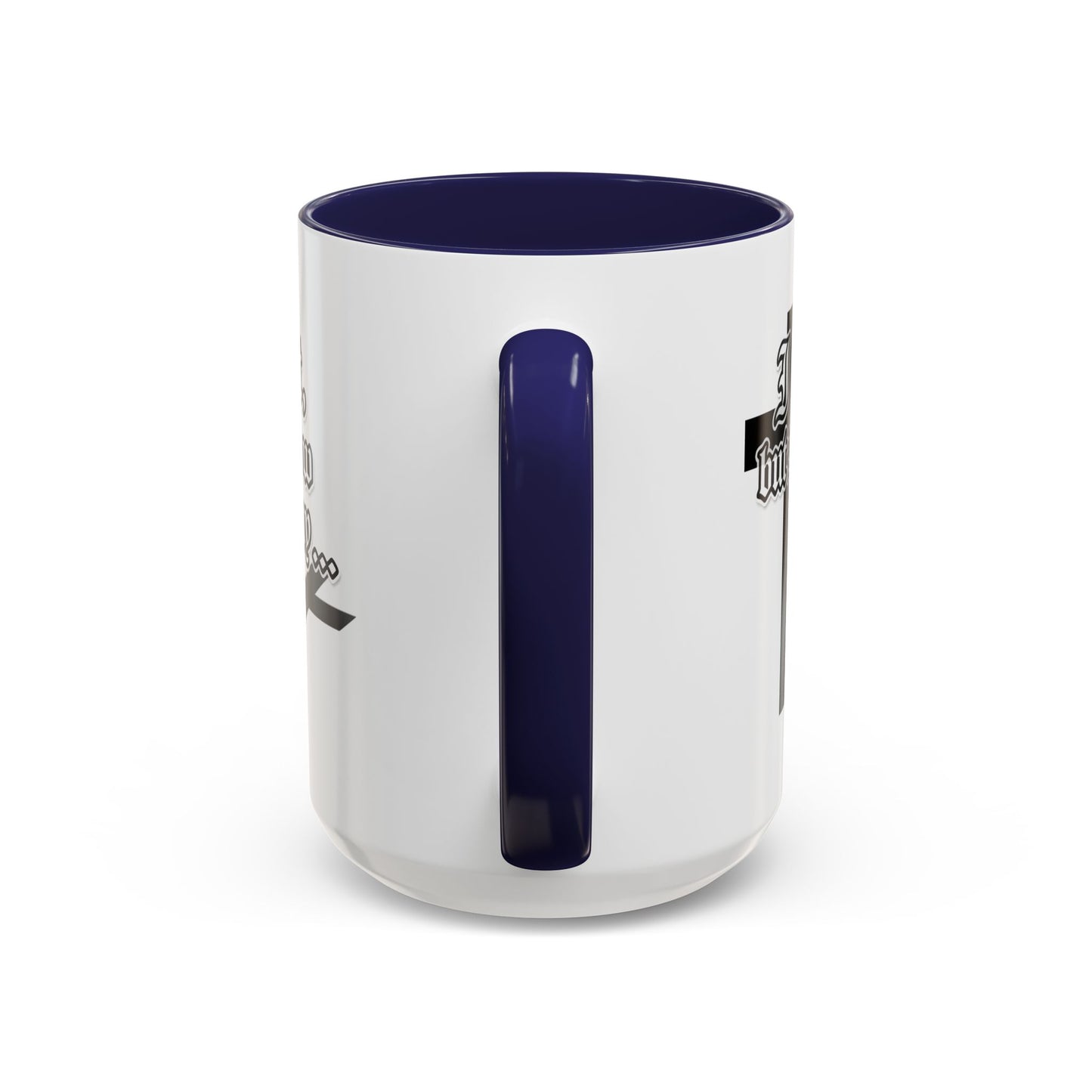 I Can't But I Know A Guy - Accent Coffee Mug (Funny Mechanic/Handyman Gift)