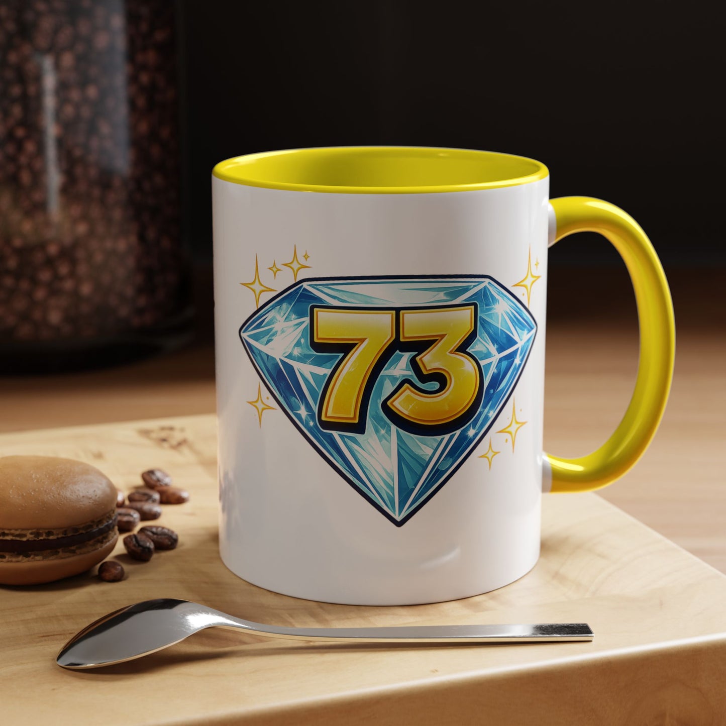 73 Diamond Coffee Mug — Sheldon's Prime or Best Wishes