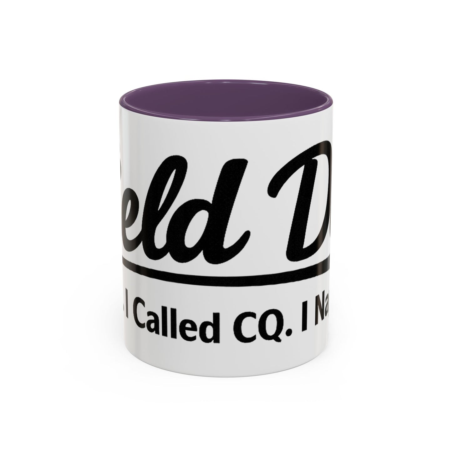Mug —Field Day: I Came, ICalled CQ, I Napped (Funny Ham Radiol Humor Accent Coffee Mug)