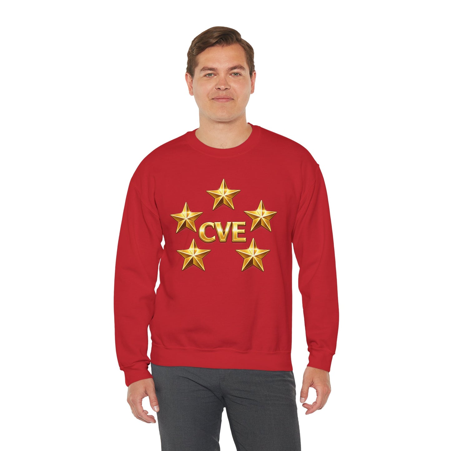 Coordinating Volunteer Examiner Crewneck Sweatshirt — 5-Star Graphic Pullover