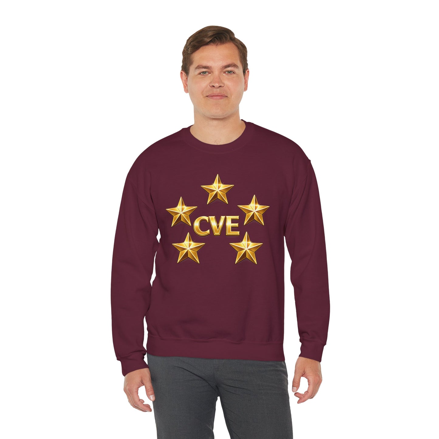 Coordinating Volunteer Examiner Crewneck Sweatshirt — 5-Star Graphic Pullover