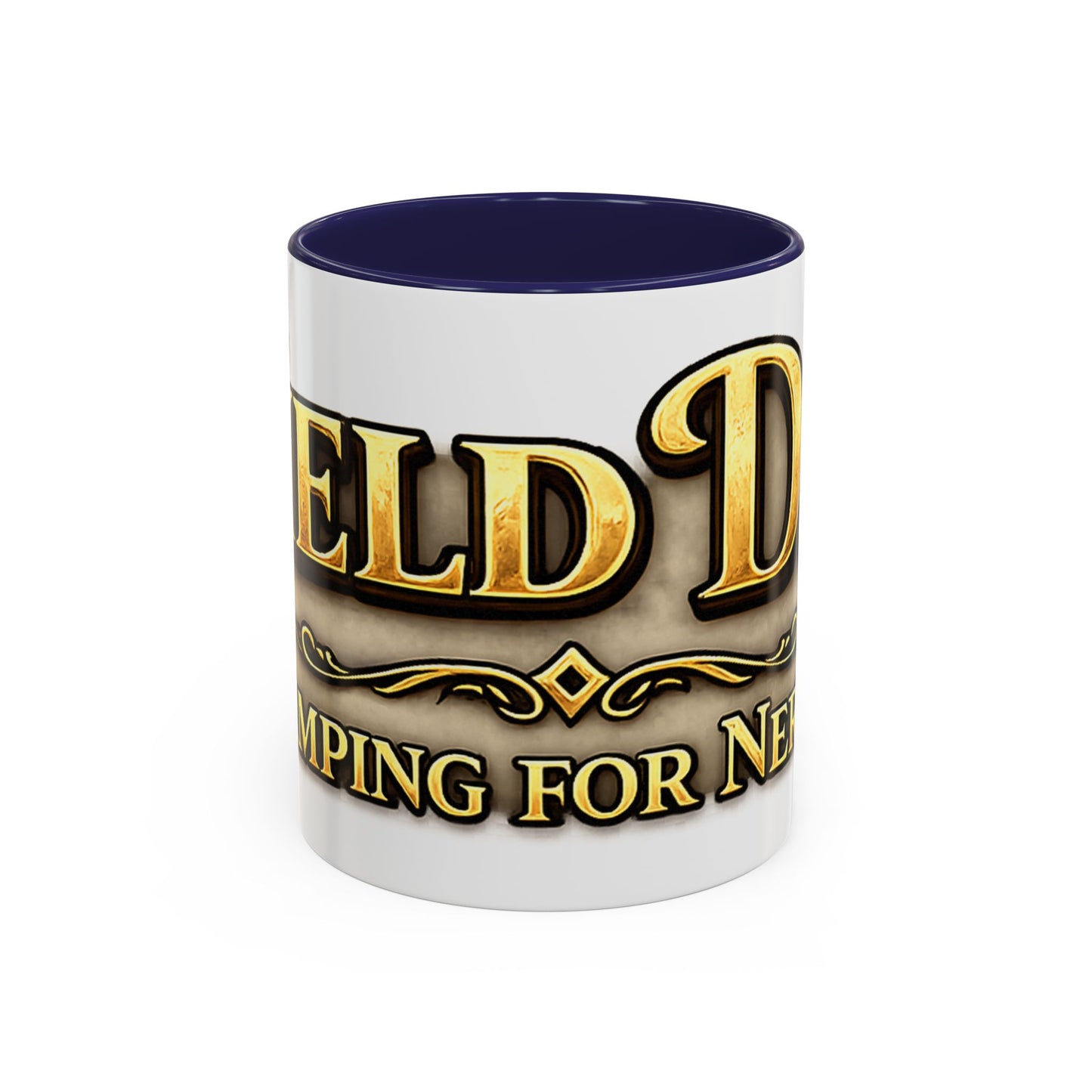 Field Day Coffee Mug — Funny ‘Camping for Nerds’ Gamer & Fantasy Fan Gift (11/15oz Accent Mug)