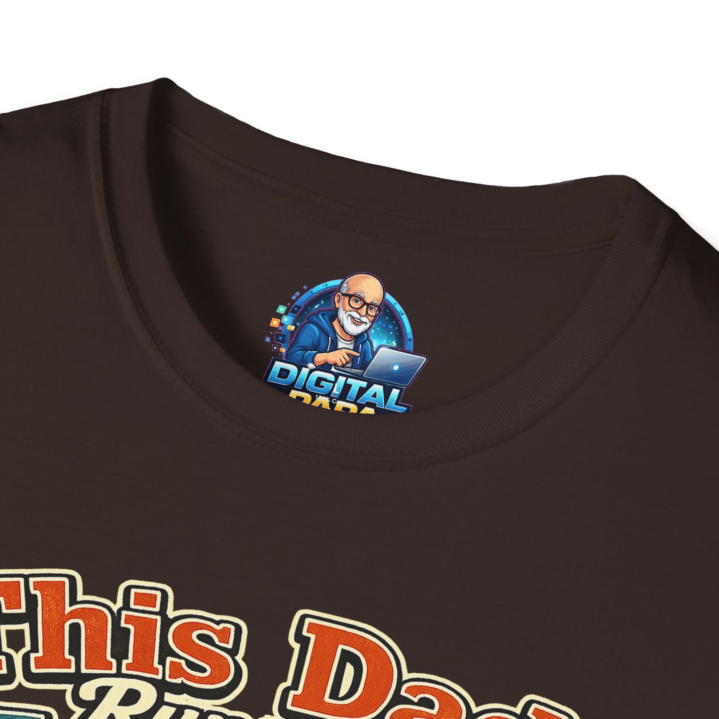 This Dad Runs on RF & Coffee T-Shirt