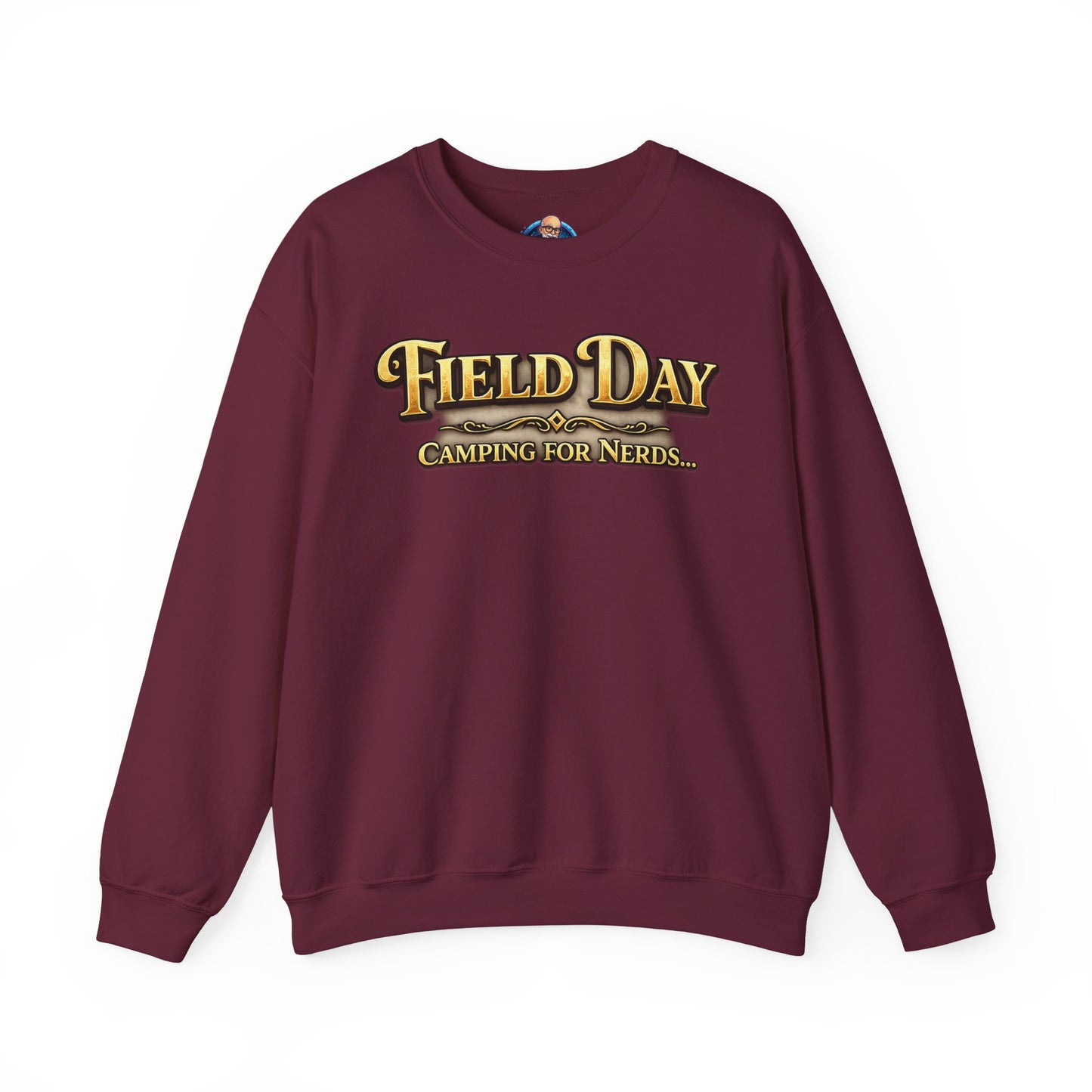 "Field Day: Camping for Nerds" Vintage Logo