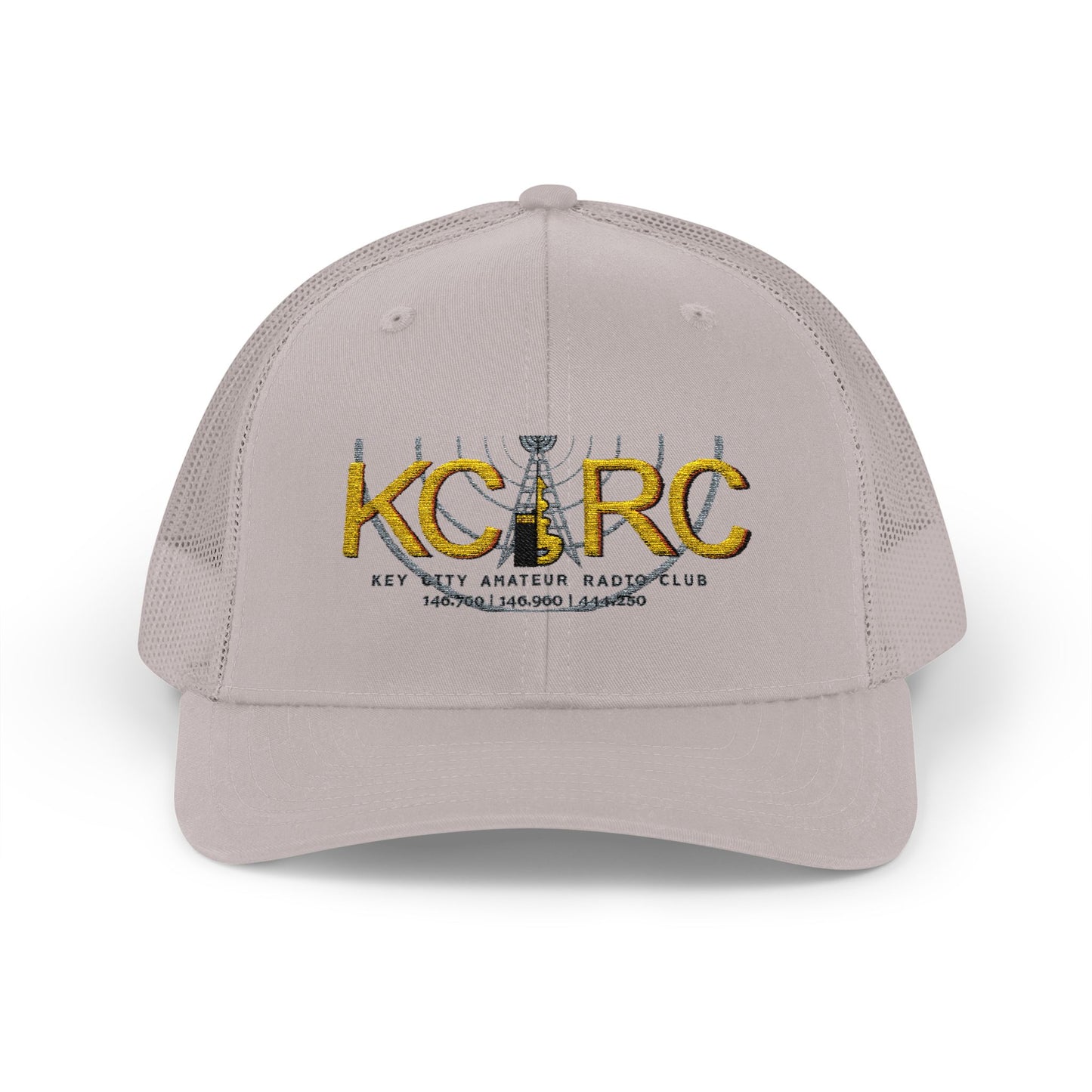 KCARC Embroidered Trucker Hat — Key City Amateur Radio Club Snapback