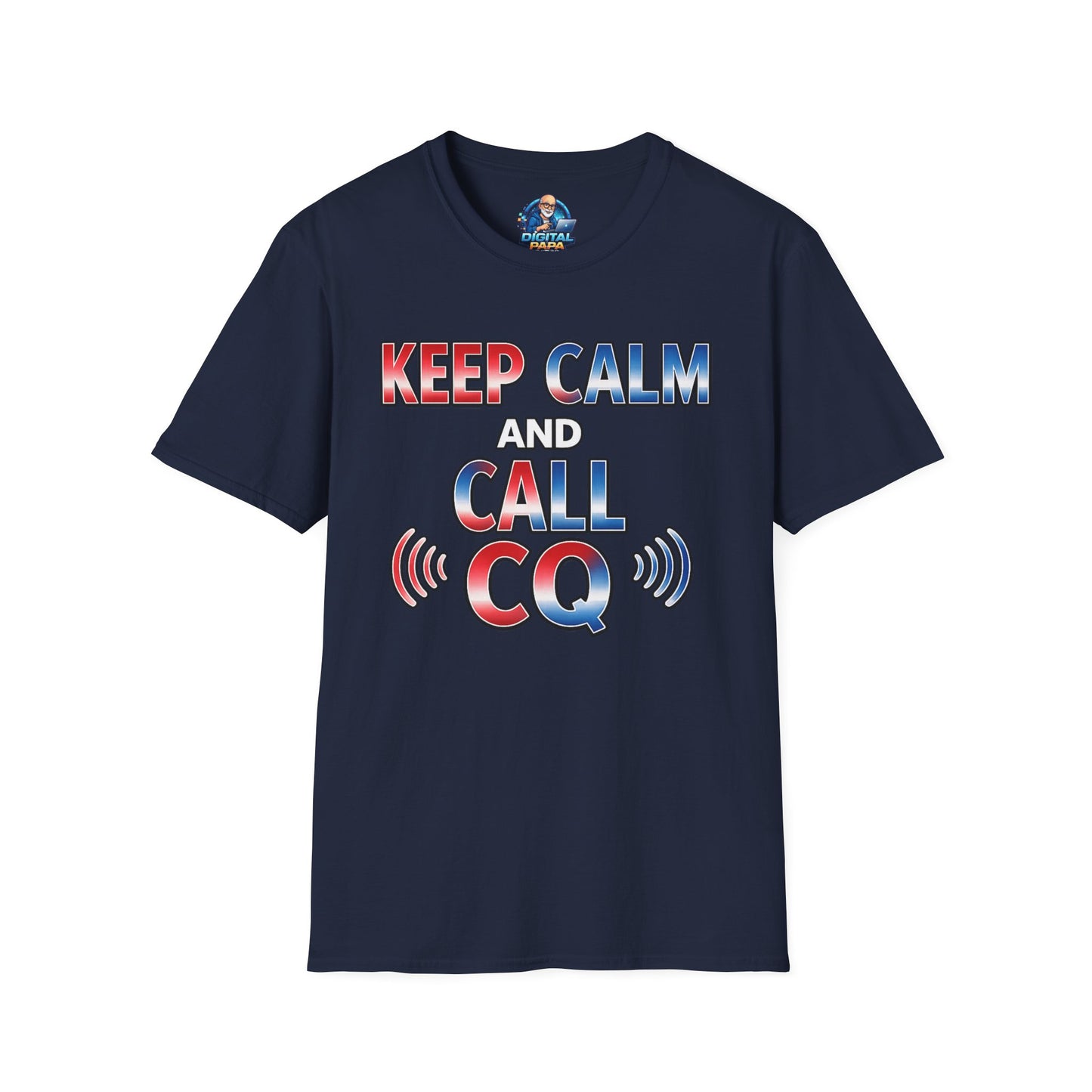 Keep Calm and Call CQ T-Shirt – Amateur Radio / Ham Operator Tee