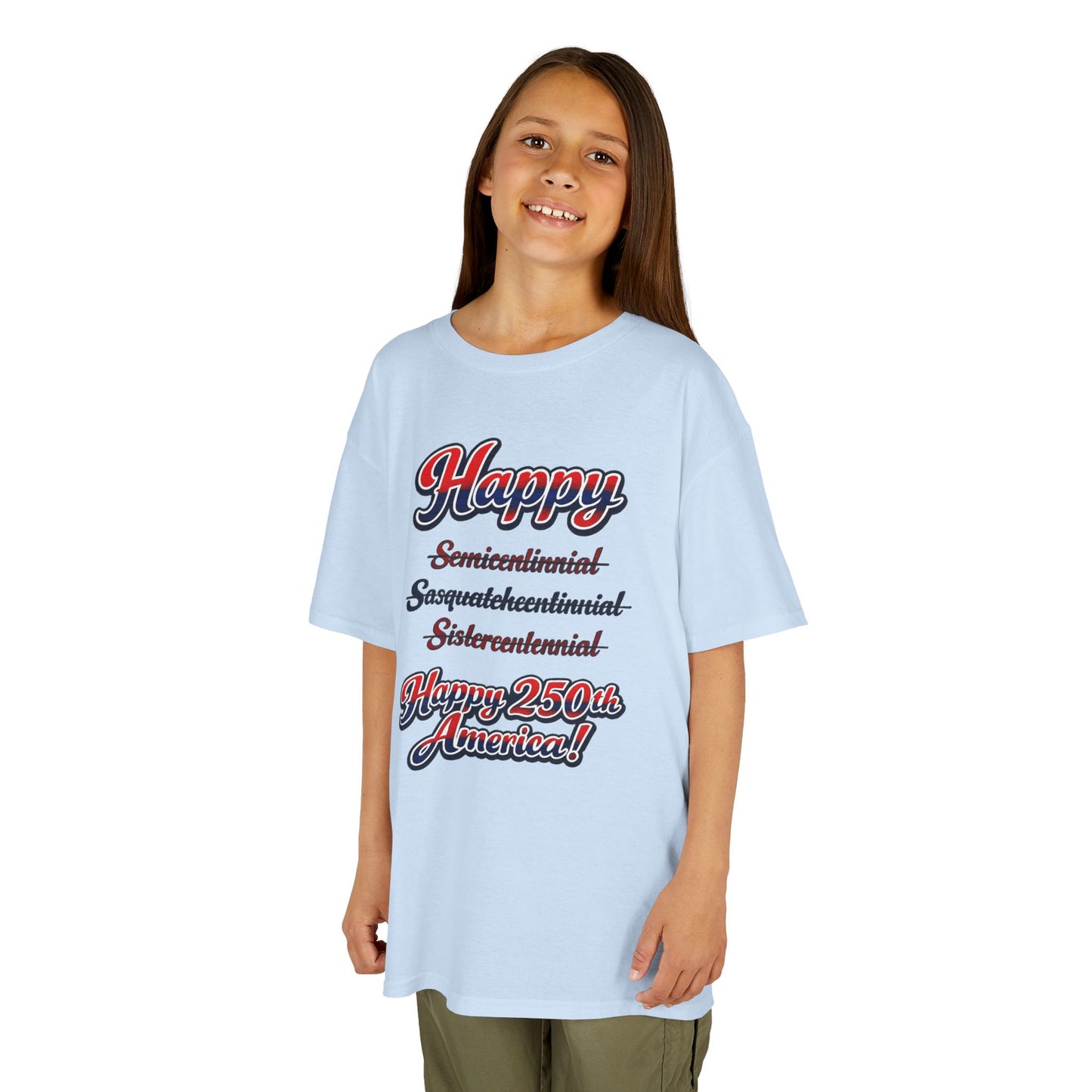 Kids Tee — Bold 250th Celebration Tee-Shirt
