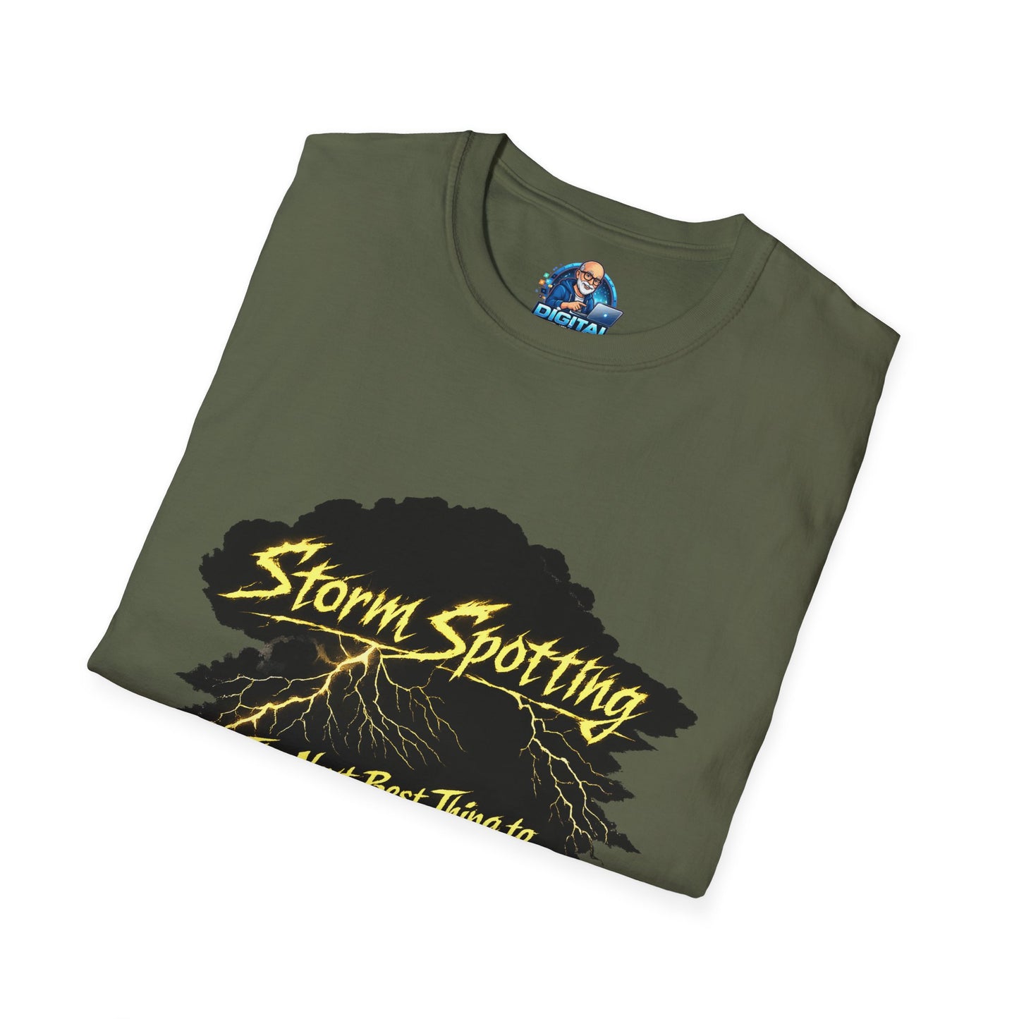 Storm Spotting T-Shirt – “The Next Best Thing to Being There!” Weather Chaser Tee