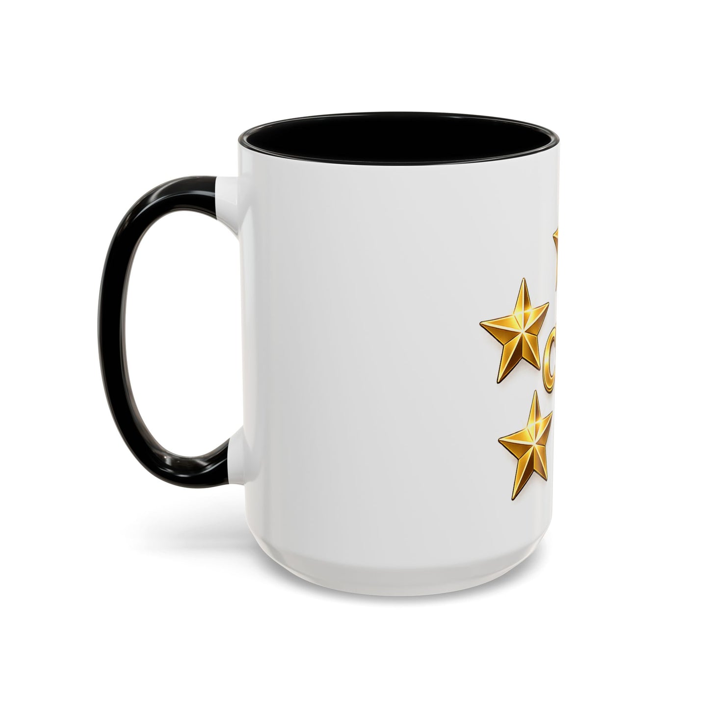 CVE Gold Star Coffee Mug — 11/15oz Accent Ceramic Mug