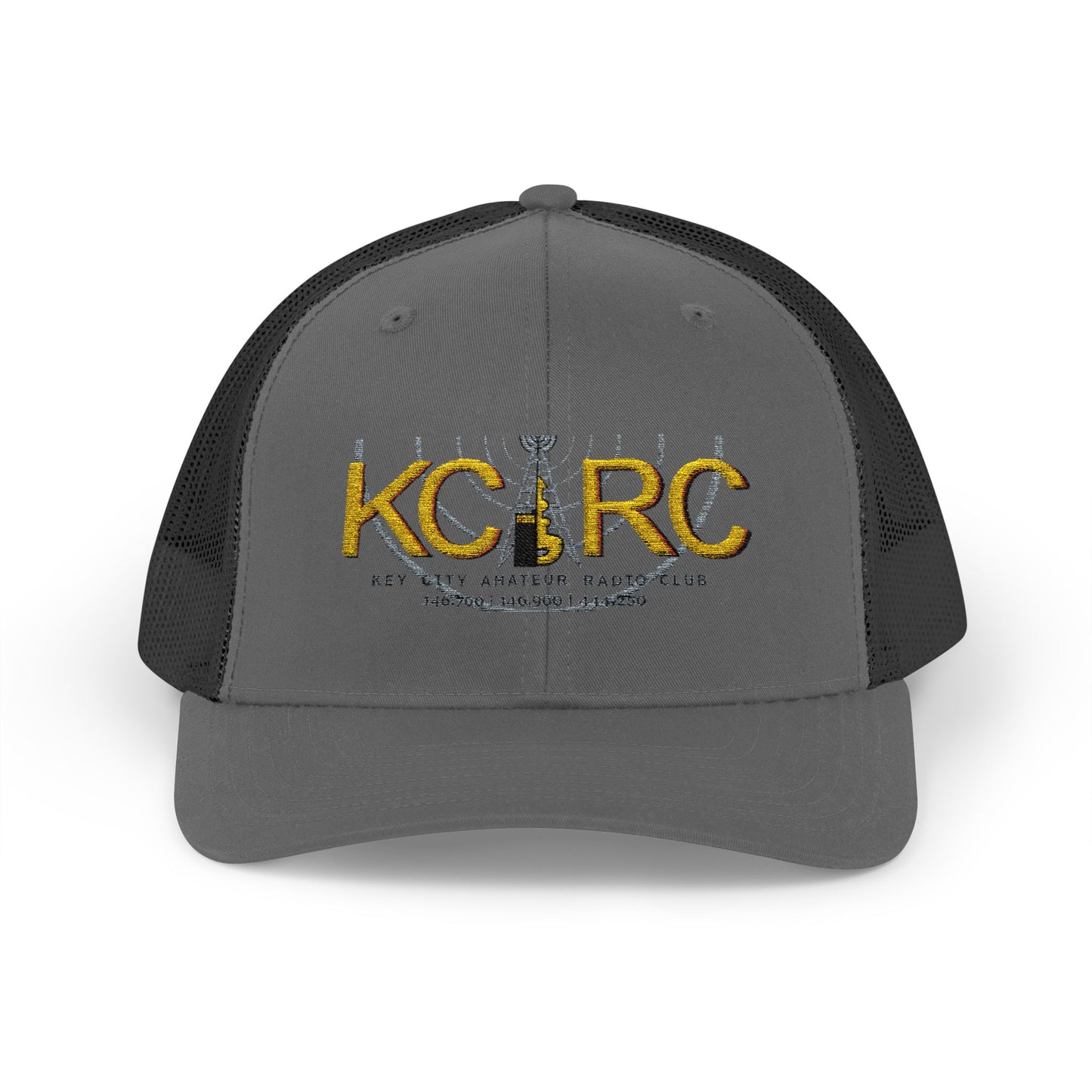 KCARC Embroidered Trucker Hat — Key City Amateur Radio Club Snapback